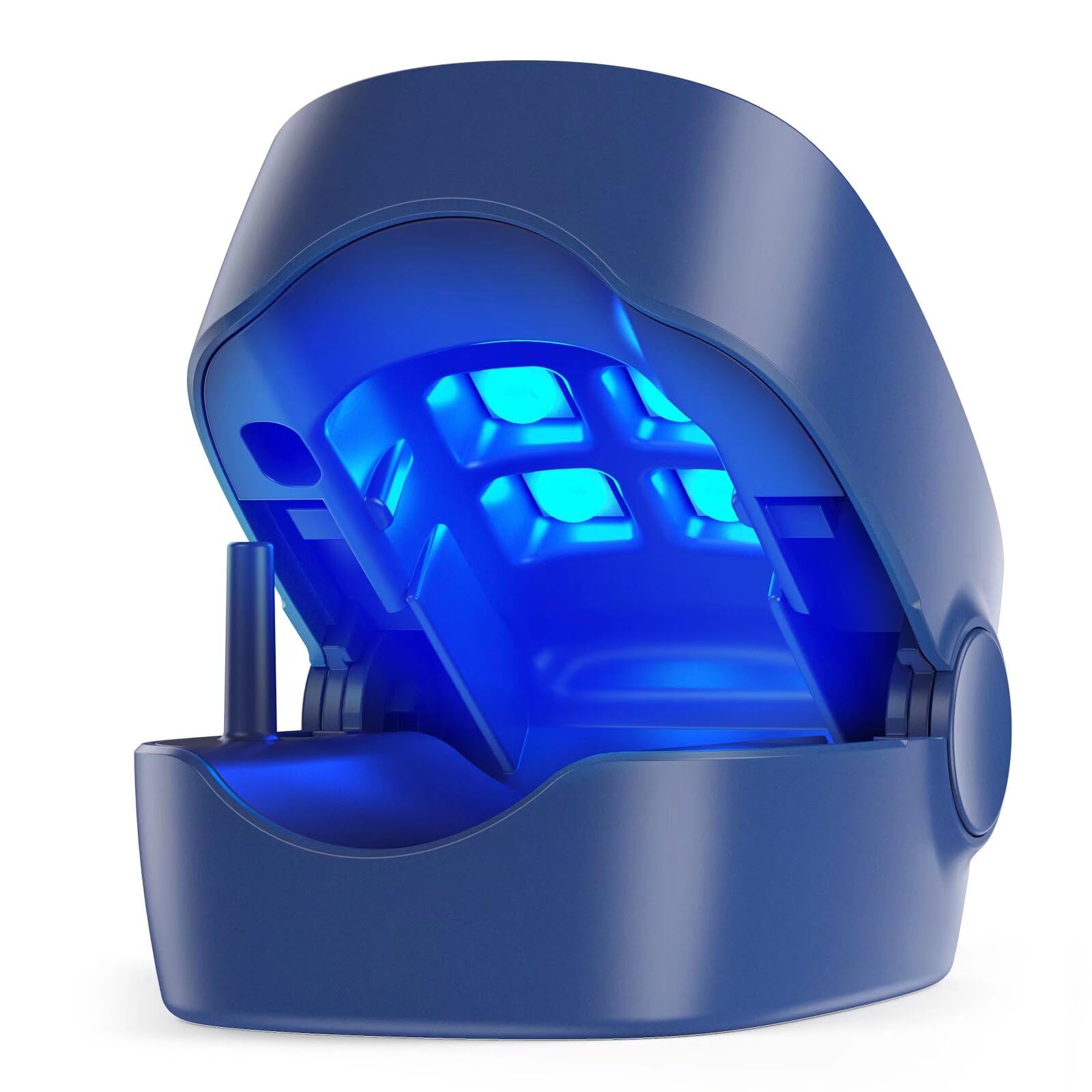 SUNCKY Toenail Fungus Treatment Device - Fast Acting LED Light Therapy for Discolored, Brittle & Cracked Nails - Blue Light Nail Repair Lamp - Perfect for Athletes, Pedicures & Home Foot Care