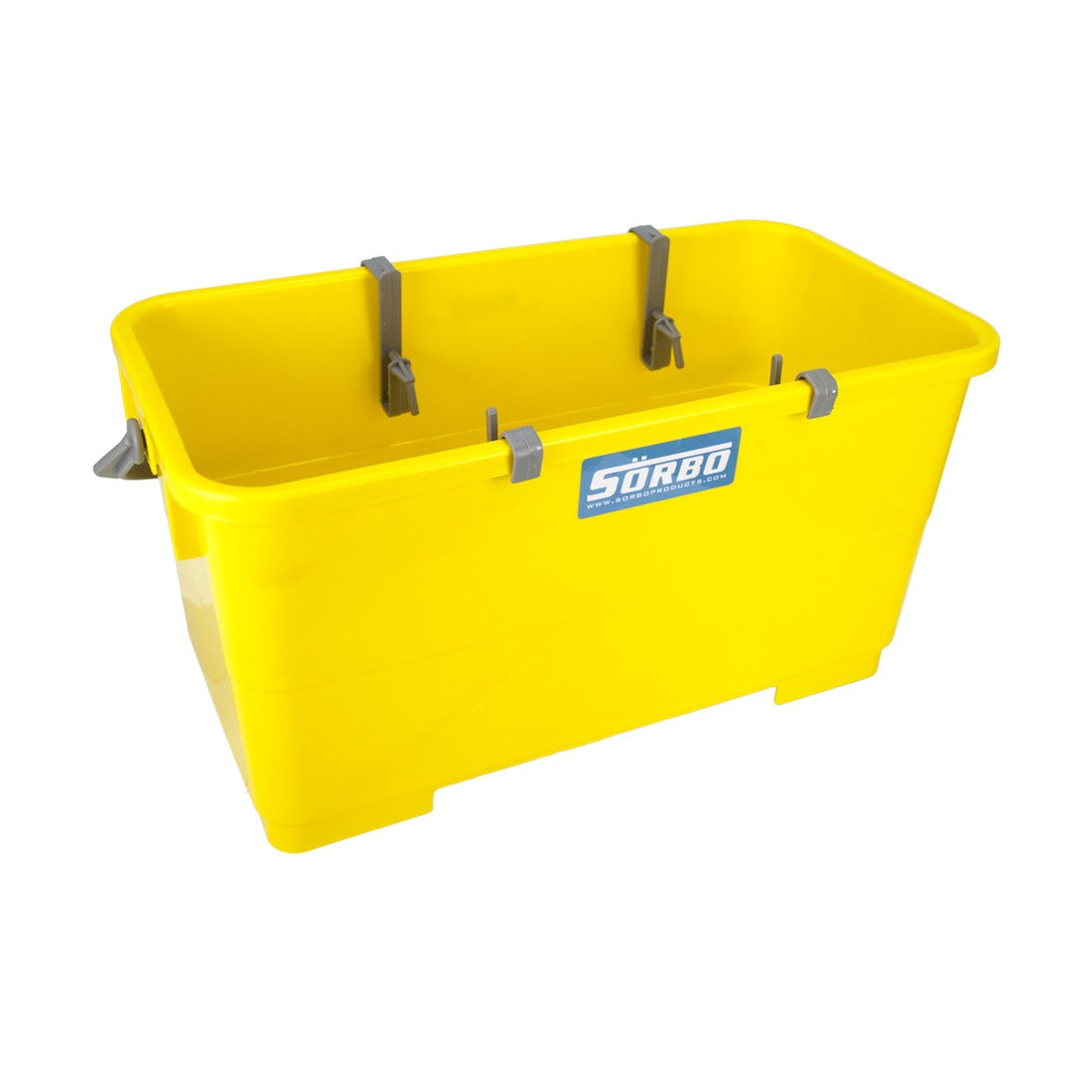 18 Inch Sörbo Bucket with Clips - Heavy Duty Cleaning Bucket for Squeegee and Washer, Perfect for Leif Cart, Window Washing, and Commercial Cleaning