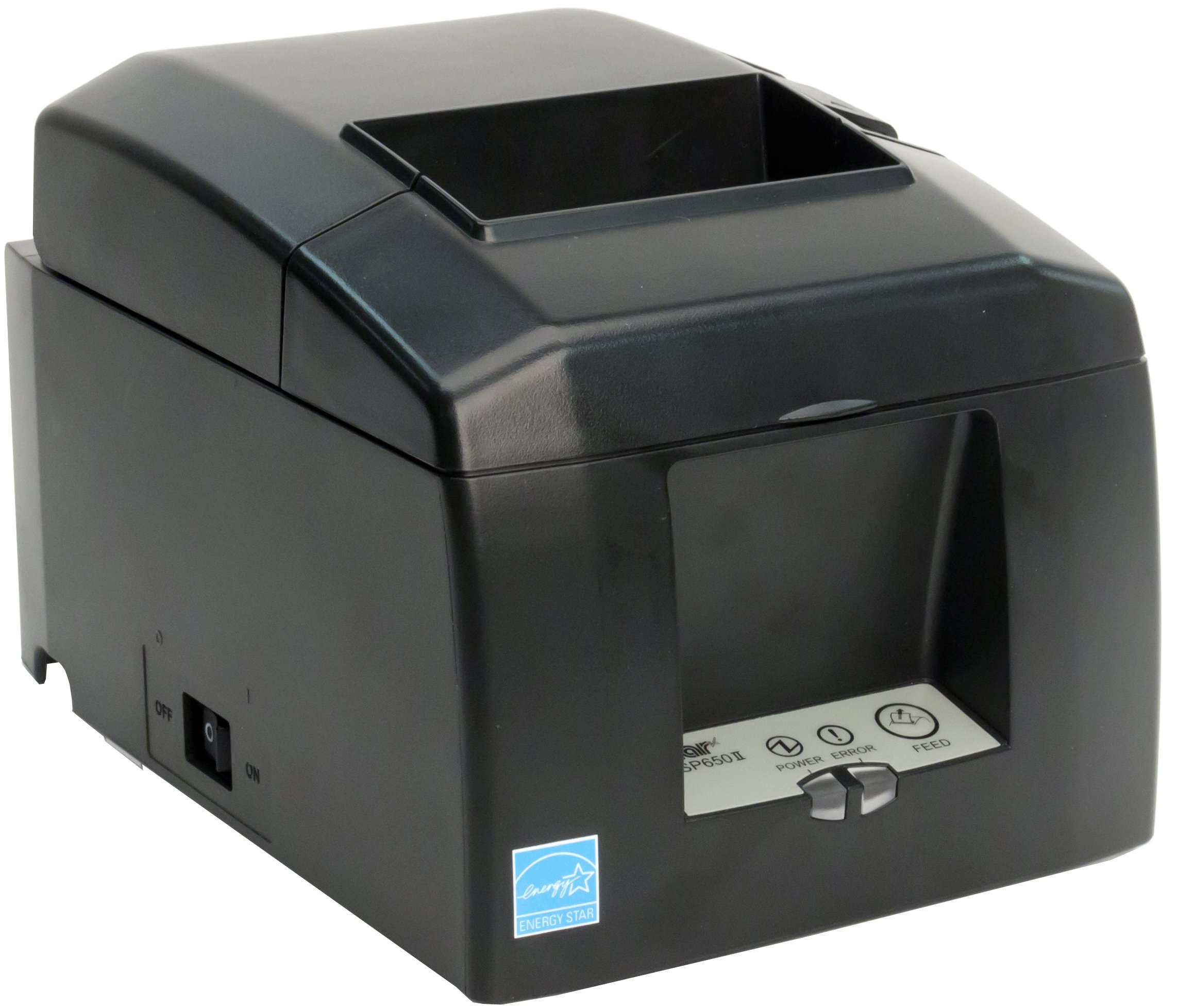 Star Micronics TSP654IIC Parallel Thermal Receipt Printer - Auto Cutter, External Power Supply, Gray (Certified Refurbished) | Ideal for Retail, Restaurant & POS Systems