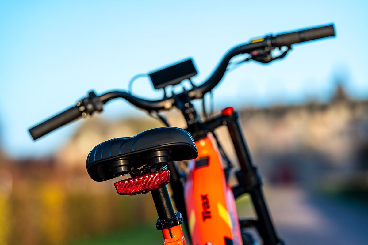 Cyrusher Trax Step-Through Electric Bike - 750W Motor, 28 MPH, 56 Mile Range, 26