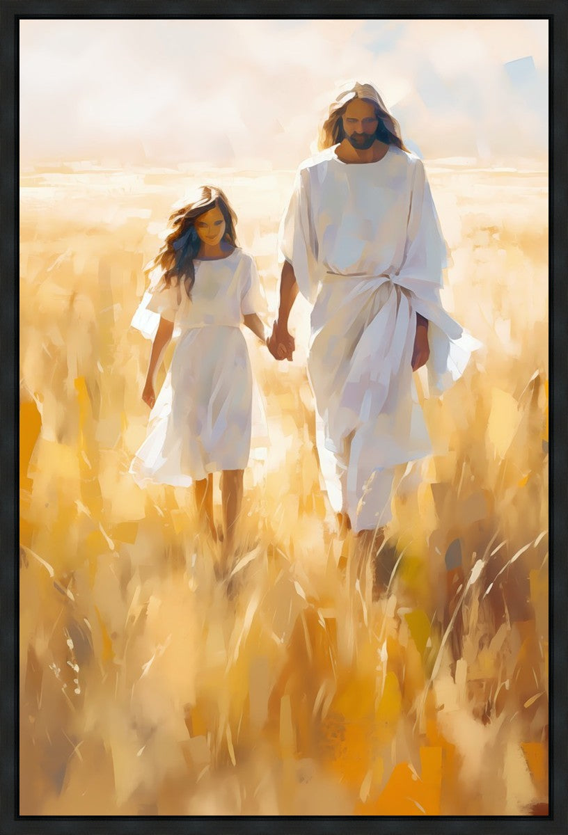 Come Follow Me Gallery Wrap - Premium Religious Wall Art for Home & Church Decor - Perfect for Living Rooms, Bedrooms & Sunday School Classrooms