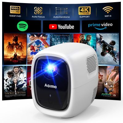 A Night Under the Stars with the Smart WiFi Bluetooth Projector
