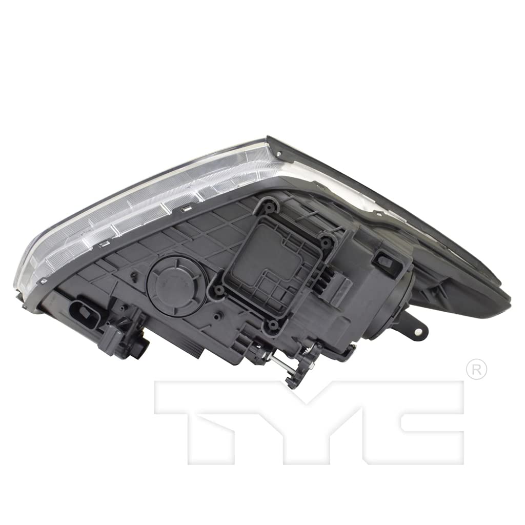 KarParts360 Hyundai Santa Fe Sport Headlight Assembly 2017-2018 Driver Side with Bulbs - DOT Certified Replacement for HY2502205 (SUV Trim) - Perfect for Night Driving & Foggy Conditions