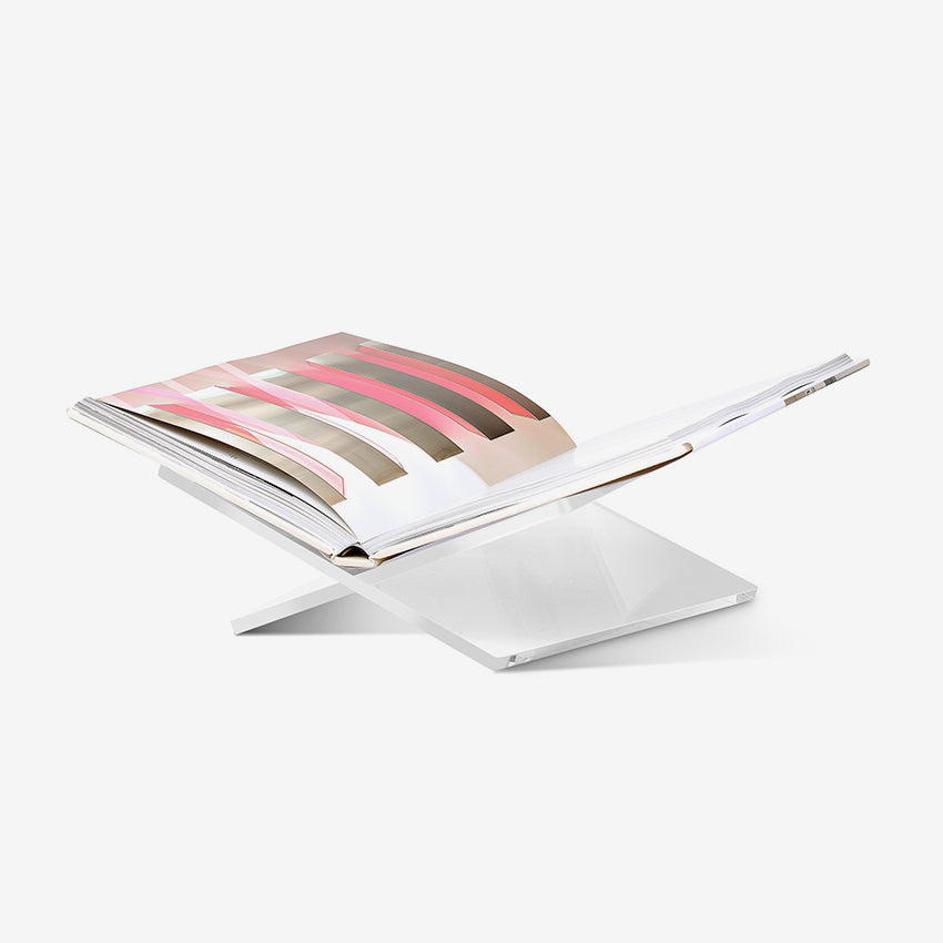 Assouline Luxury Book Stand - Elegant Display for Coffee Table Books & Collectibles | Perfect for Home Decor, Office, and Gift Giving