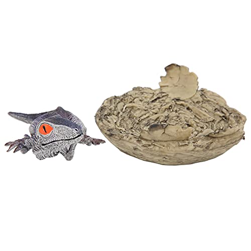 Realistic Dinosaur Figures - Educational Velociraptor Cub Toy Set for Kids, Perfect for Home Play & Kindergarten Learning Activities | Dinosaur Playsets for Pretend Play & STEM Education