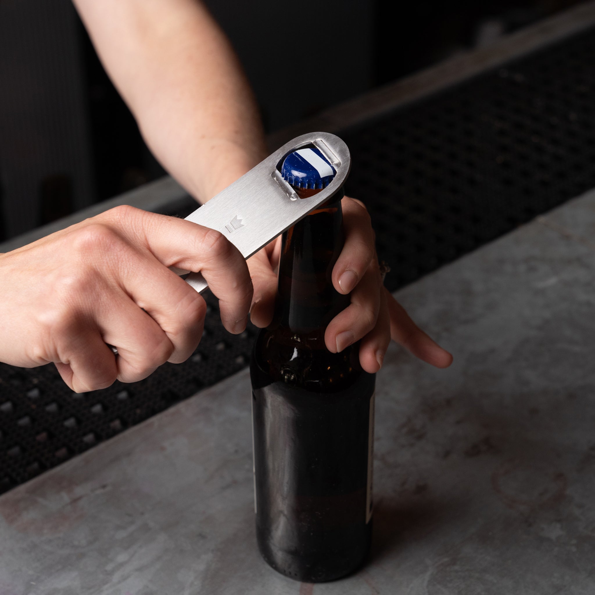 Premium Stainless Steel Church Key Bottle Opener - Durable & Rust-Resistant for Beer, Soda, and Home Brewing | Perfect for Parties, Camping, and Outdoor Adventures