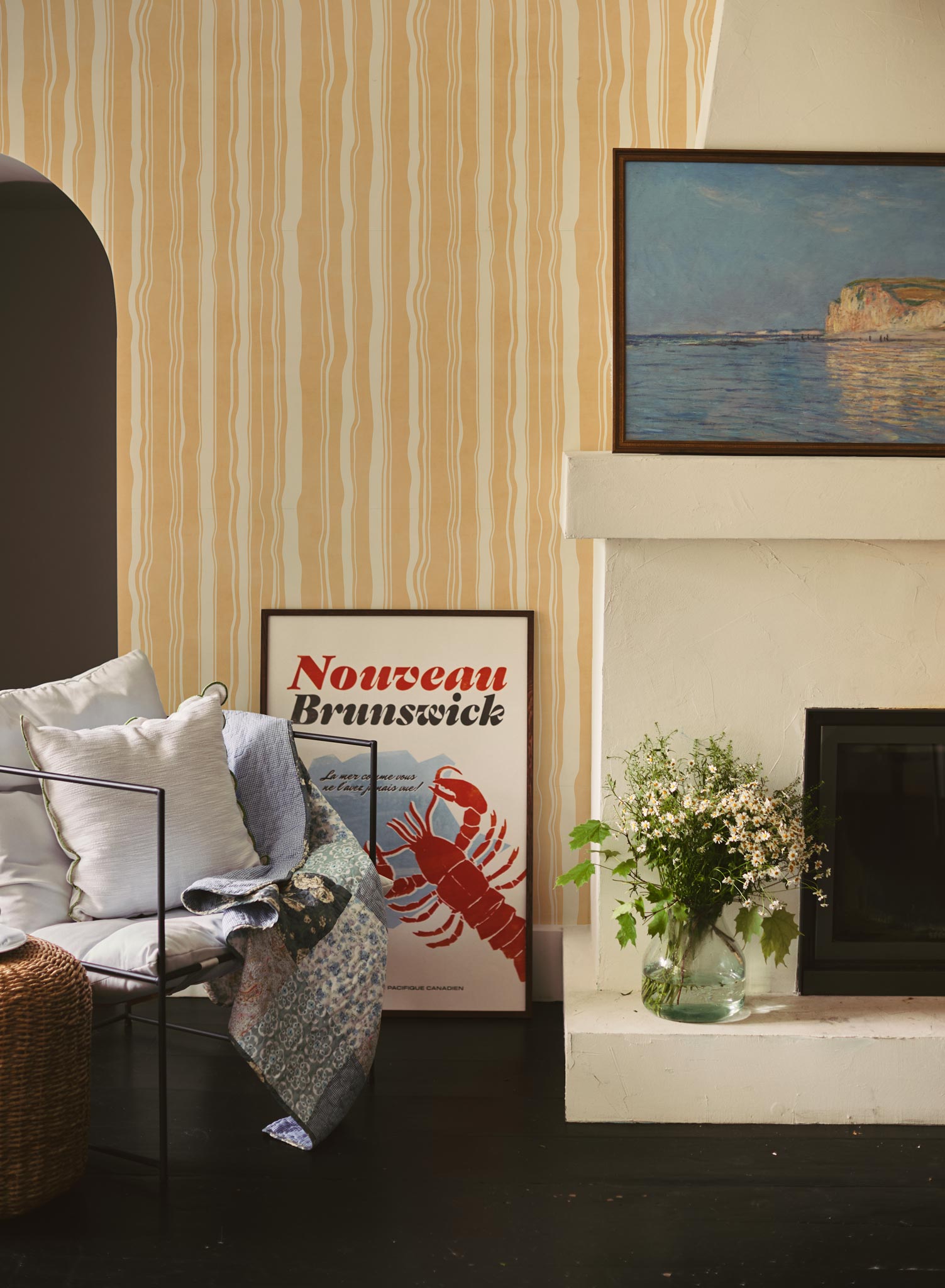 Opalescence Wallpaper - Premium Self-Adhesive Peel & Stick Wallpaper for Home Decor - Perfect for Living Room, Bedroom, and Office Renovation
