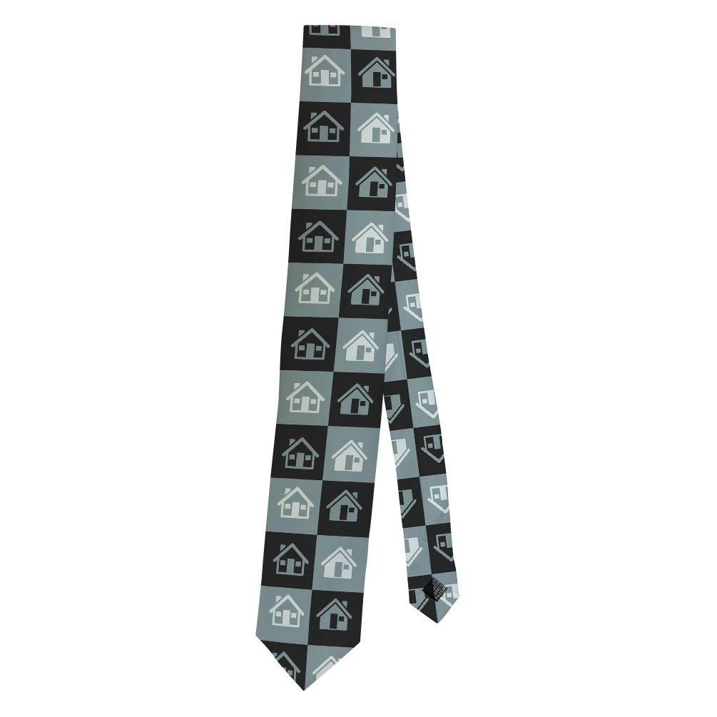 Real Estate Agent Necktie - Elegant Realtor Tie for New Homeowners, Housewarming Gifts & Closing Gifts - Perfect for Real Estate Professionals & Clients