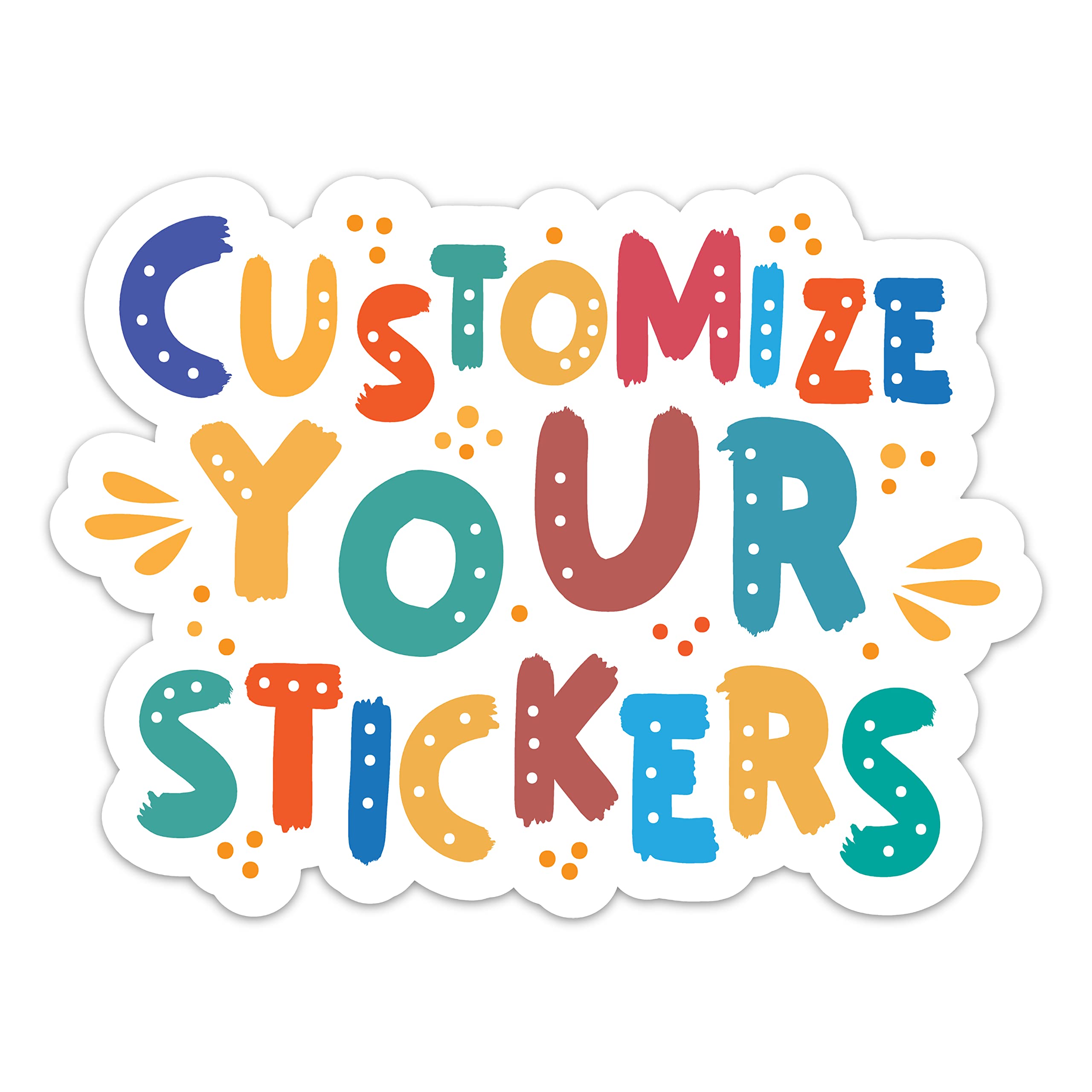 Custom Business Logo Stickers - Waterproof & Scratch-Resistant Laminated Labels - 4