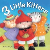 3 Little Kittens Large Format Children's Book - Perfect for Storytime, Bedtime Reading & Early Learning