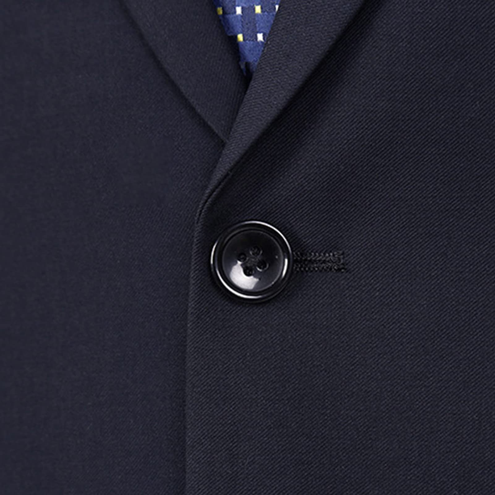 Men's Lightweight Slim Fit Two-Piece Tuxedo Suit - Business Casual Blazer with Notched Lapel for Prom, Party & Professional Events | Office Wear & Formal Occasions