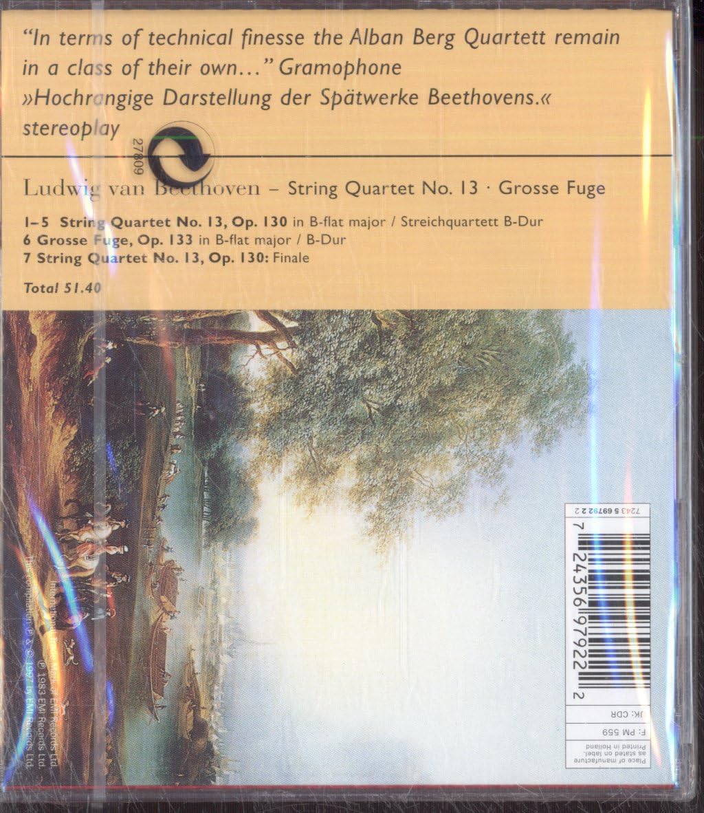 Grosse Fuge String Quartet No. 2 - Classical Music Sheet for Violin, Viola, Cello | Perfect for Chamber Ensembles & Music Performances
