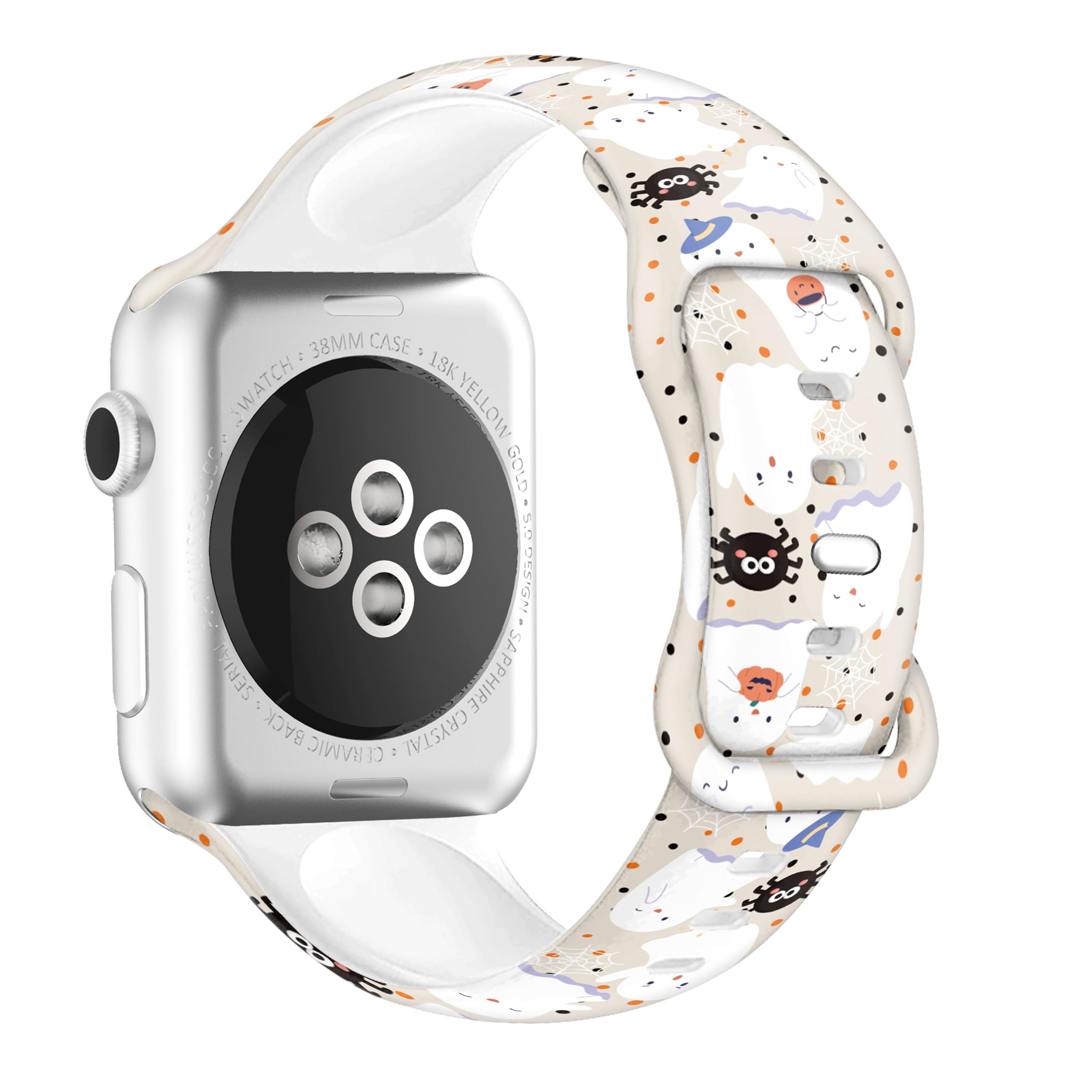 Halloween & Christmas Apple Watch Bands for Women - Compatible with Apple Watch 38mm 40mm 41mm 42mm 44mm 45mm 49mm & Series Ultra/8/7/6/5/4/3/2/1/SE - Festive Holiday Watch Straps for Parties & Gifts