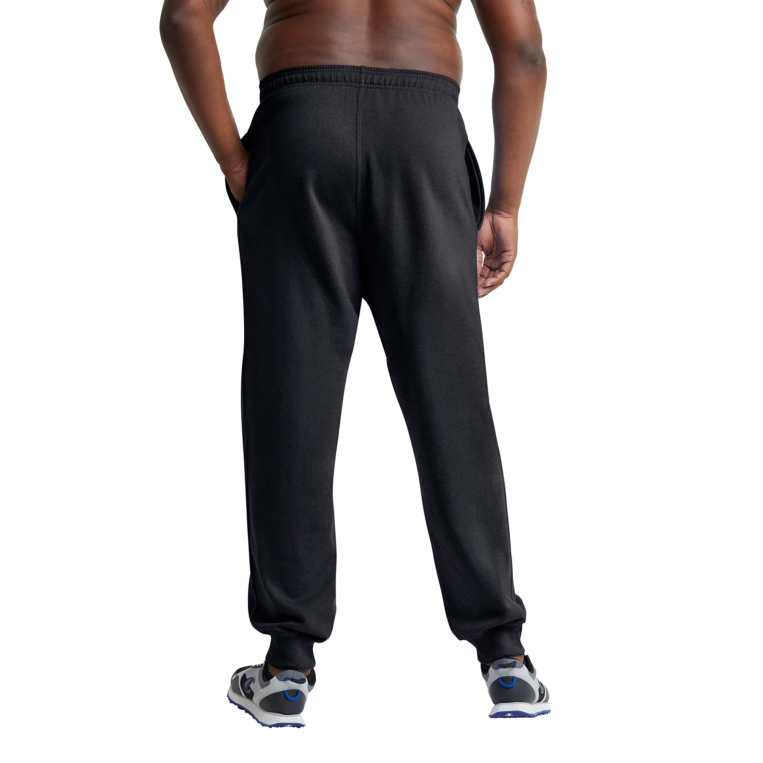 Champion Men's Powerblend Fleece Jogger Sweatpants - Comfortable Athletic Pants for Workout, Lounge & Casual Wear (Regular & Big Tall Sizes)