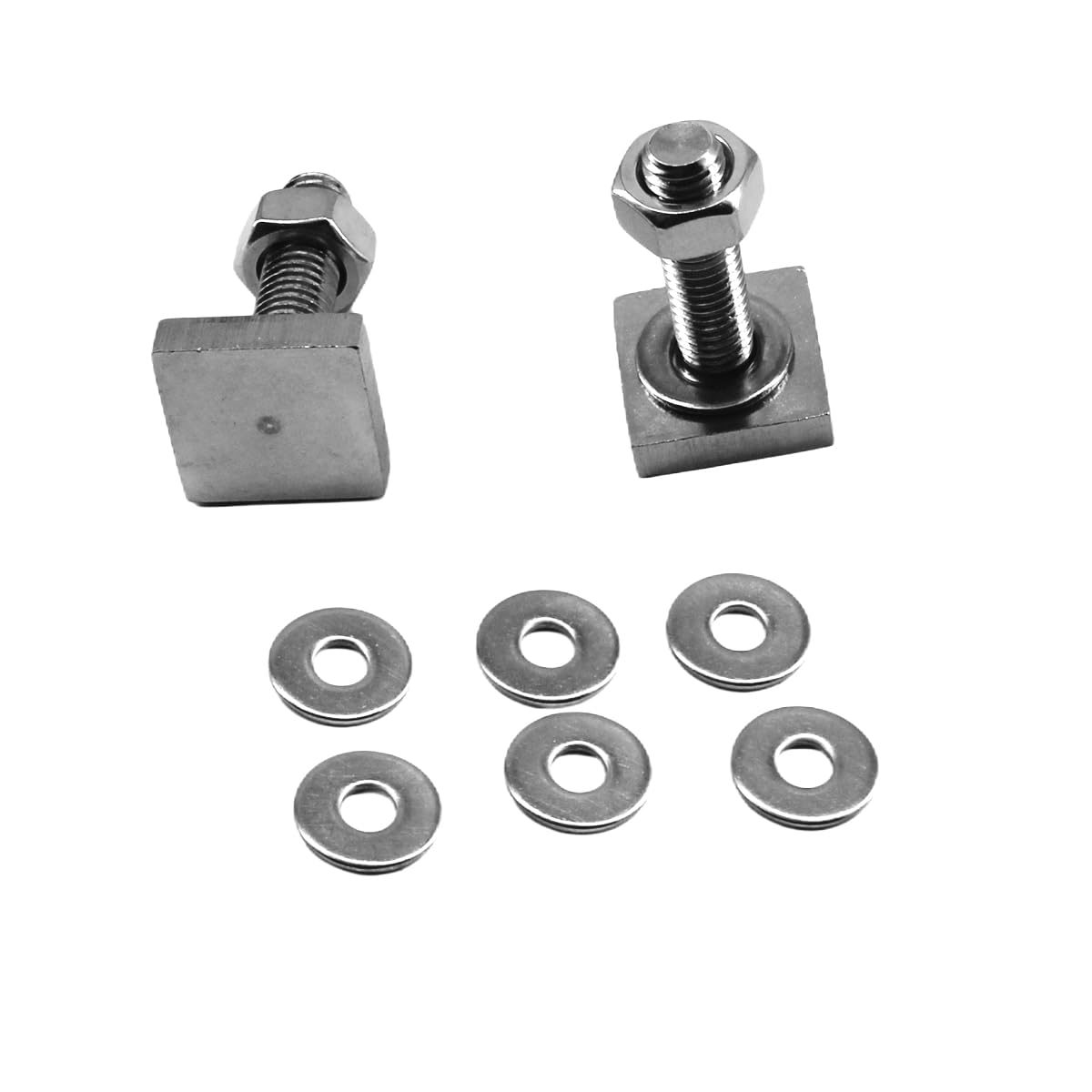 10-Pack T Track Tie Down Kit - Stainless Steel Bolts for Thule/Yakima Racks - Bike/Kayak/Solar Panel Mounting