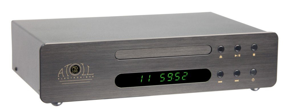 Atoll MD100 High-End CD Player & Transport - Audiophile CD Player for Home Theater & Music Listening
