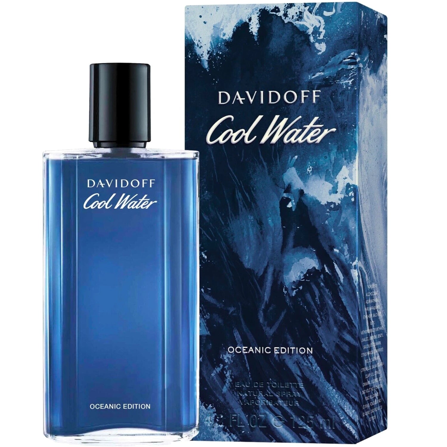 Cool Water Oceanic Edition 4.2 oz Eau de Toilette for Men - Fresh Aquatic Fragrance for Day & Night Wear, Work & Special Occasions
