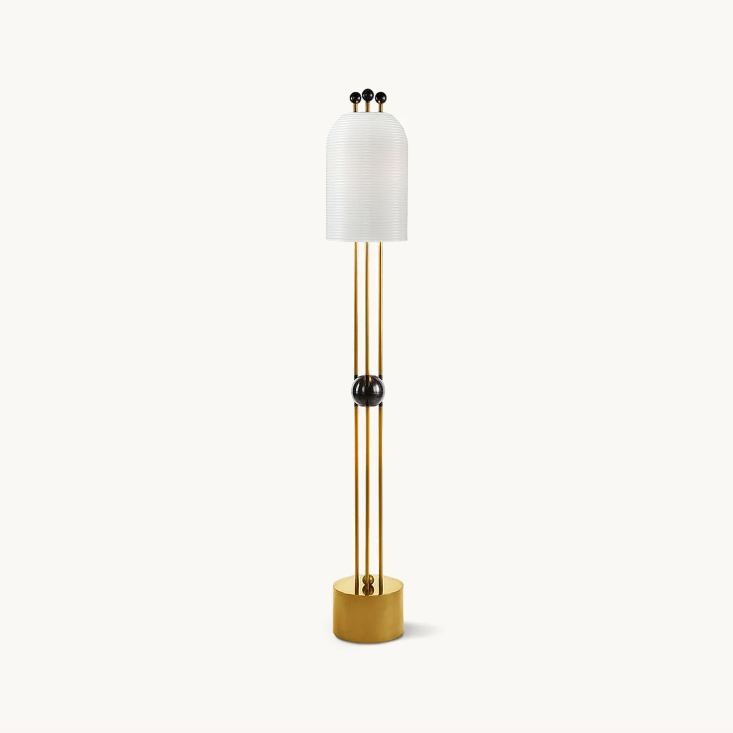 Bertha Modern Floor Lamp - Adjustable LED Standing Light for Living Room, Bedroom & Office - Warm White & Cool White Dimmable Reading Light with Remote Control - Perfect for Night Reading, Relaxing & Decor