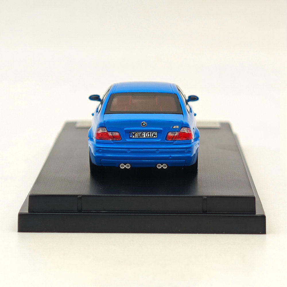 1:64 Scale BMW E46 M3 Blue Diecast Model Car - High Rev Series Collectible Toy for Adults | Perfect for Display, Car Enthusiast Gifts & Diecast Collections