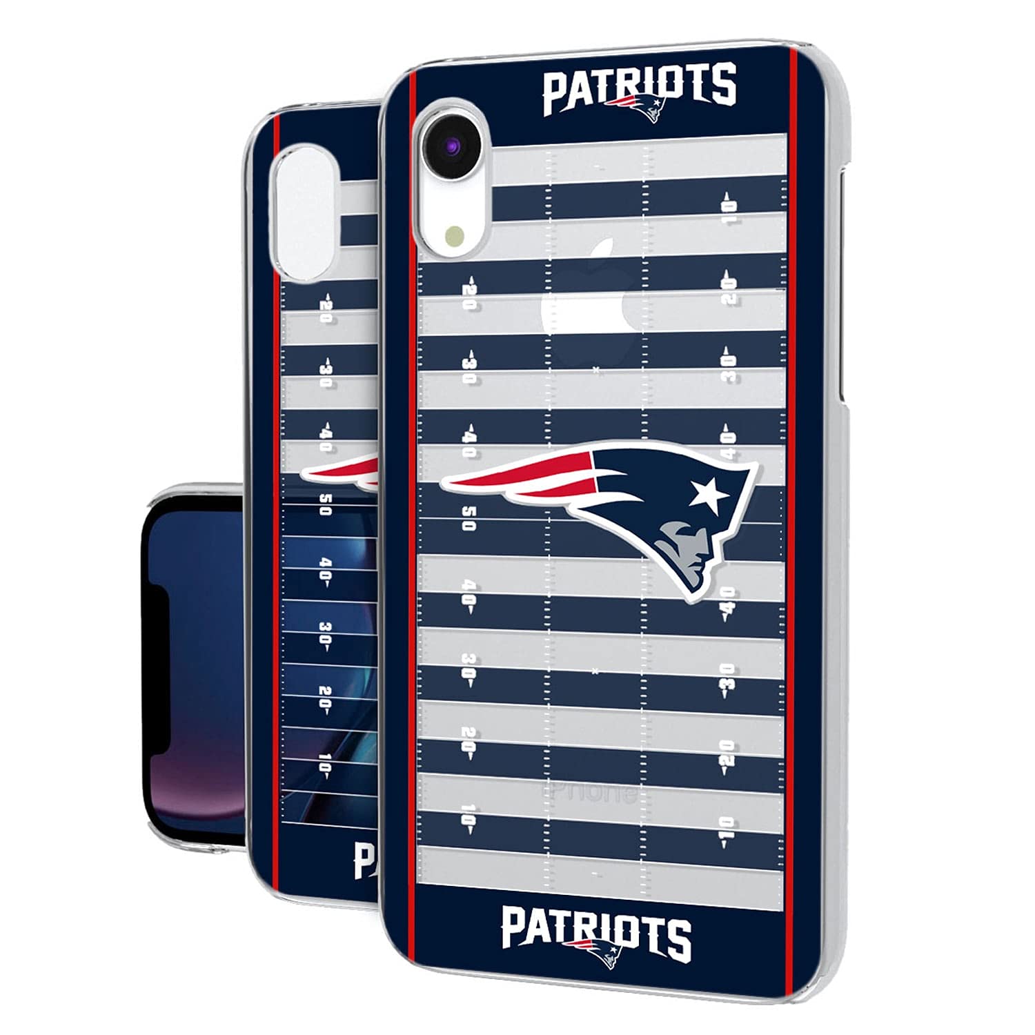 NFL iPhone Clear Case with Strategic Printing - Durable Protective Cover for iPhone - Perfect for Football Fans, Game Days, and Team Spirit