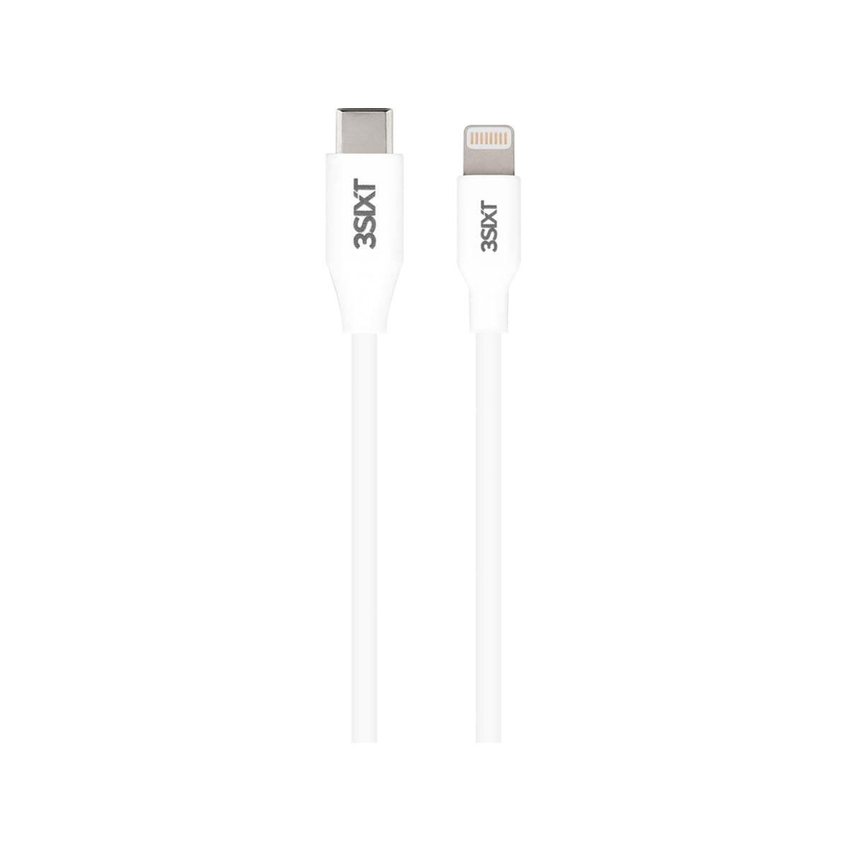 3sixT 20W USB C Wall Charger with PD Fast Charging & USB C to Lightning Cable - Perfect for iPhone, iPad, and Android Devices at Home, Office or Travel