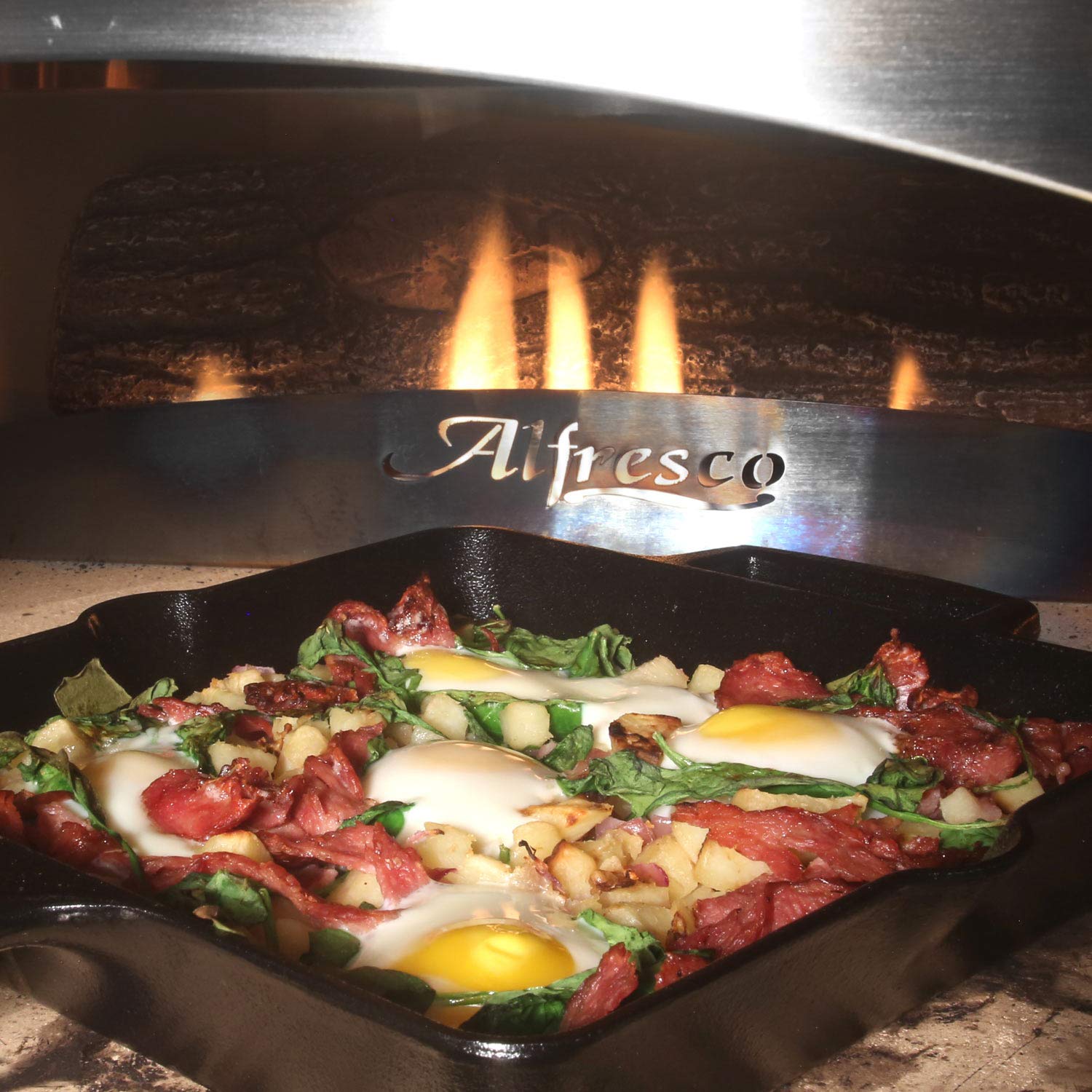 30-Inch Propane Countertop Pizza Oven (Axe-PZA-LP) – Perfect for Outdoor Cooking, Backyard Parties & Restaurant-Quality Homemade Pizza