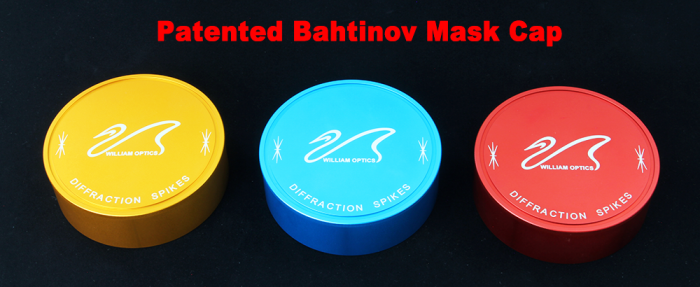 Bahtinov Mask Cover (Patented) for WO 81 Series Telescopes (CPBM 81) - Premium Telescope Focusing Aid for Astrophotography & Stargazing