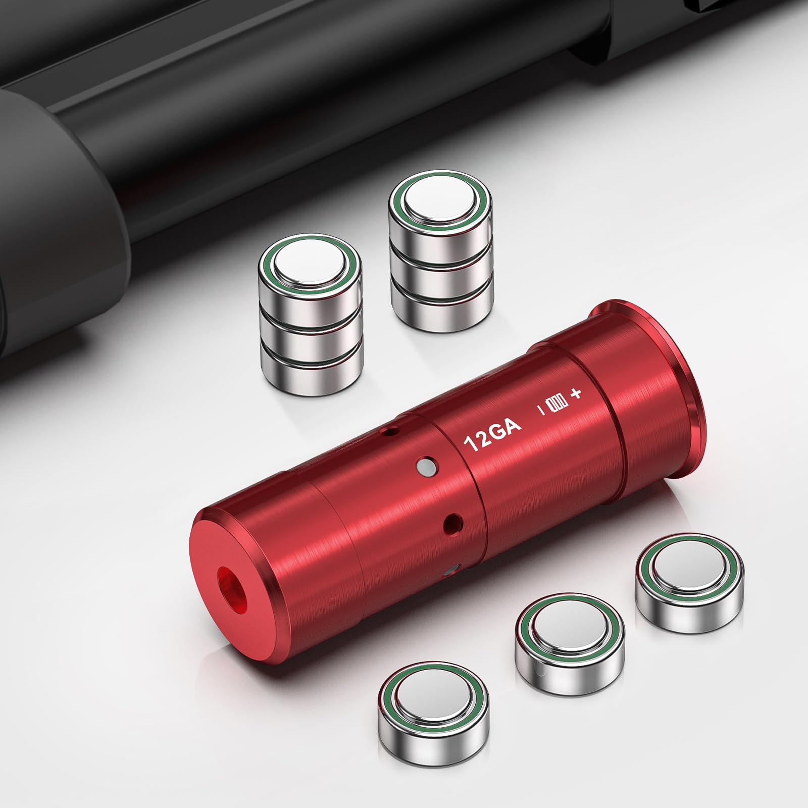 MidTen Bore Sight Laser for 223 5.56mm, 9mm & 12 Gauge - Precision Gunsight Tool with Extra Batteries | Perfect for Rifle, Pistol & Shotgun Sight Alignment at Home or Range