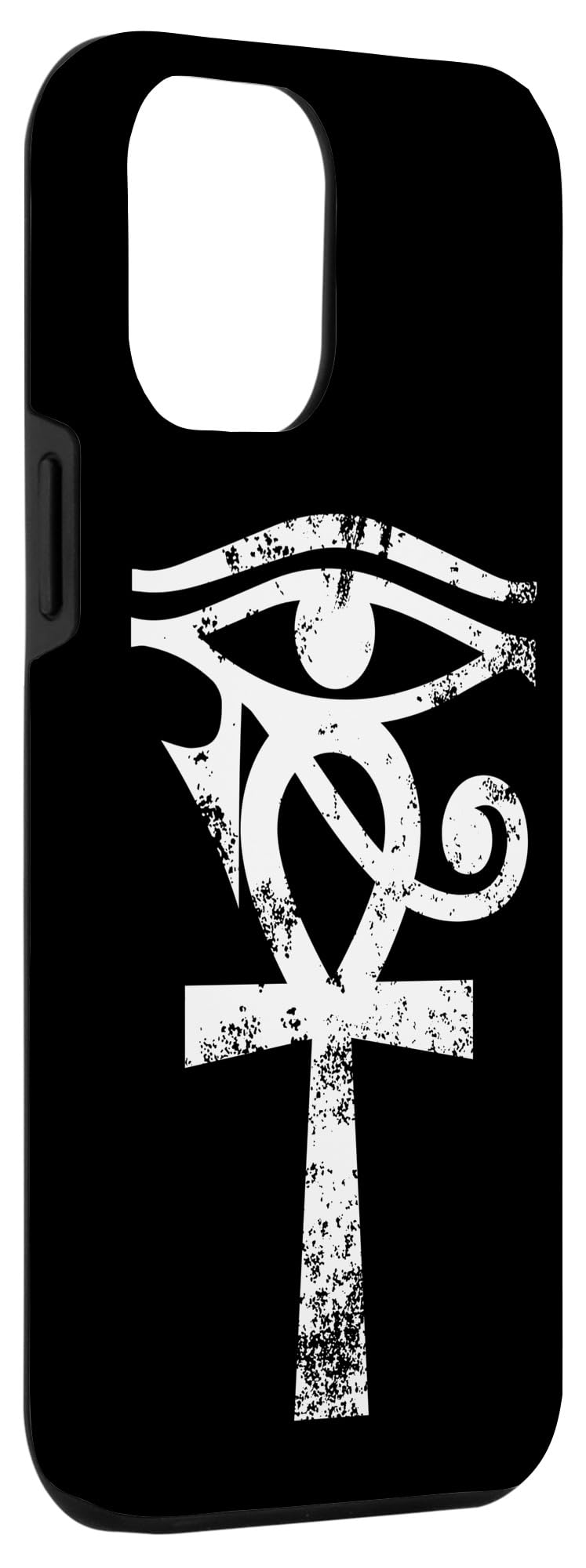 iPhone 12 Pro Max Case - Ancient Egyptian Horus Eye & Ankh Design - Premium Protective Phone Cover for Egypt Lovers, Archaeologists & History Enthusiasts | Perfect for Travel, Museum Visits & Cultural Events