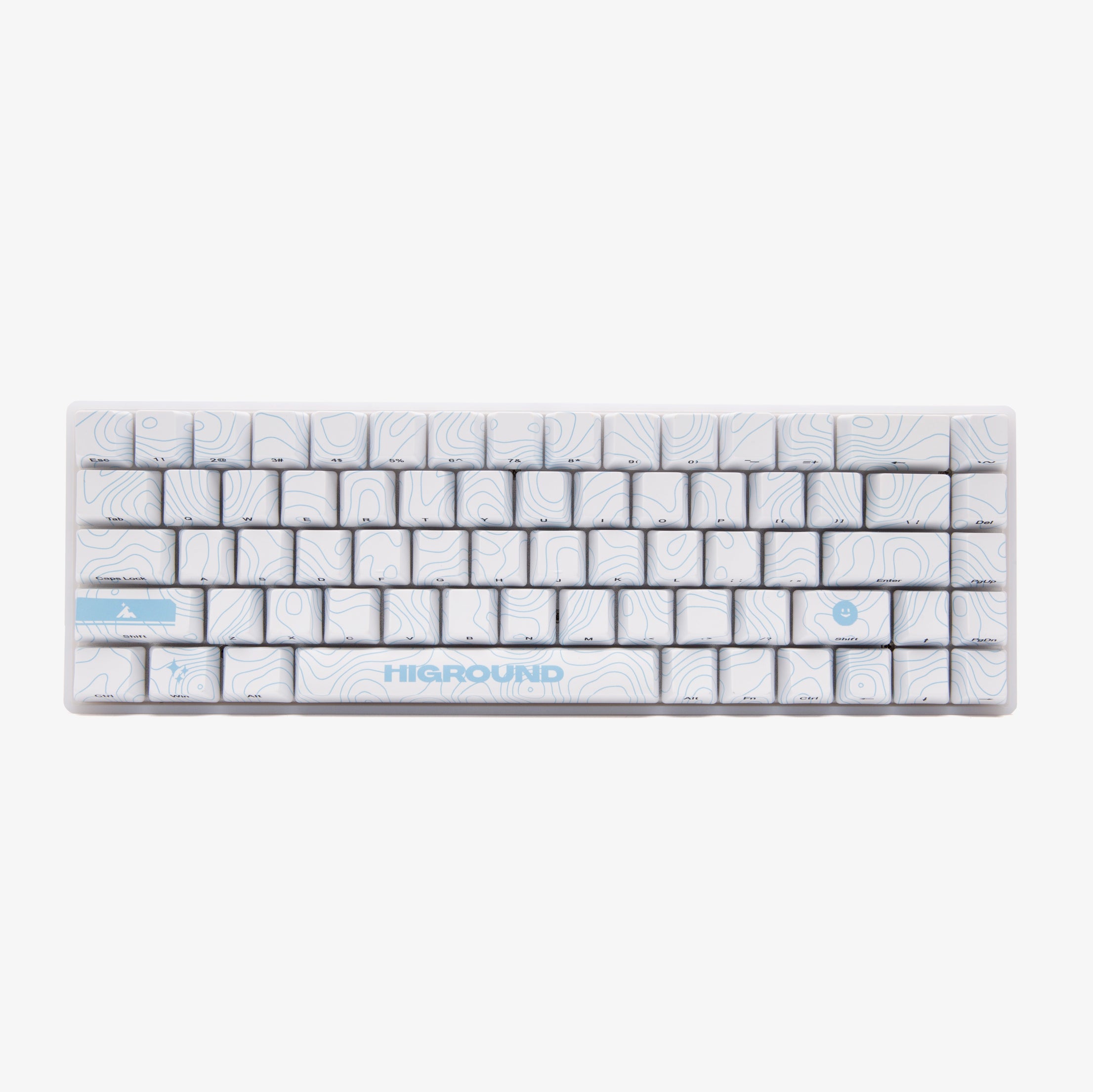 Higround Basecamp 65% Mechanical Gaming Keyboard - SKYSTONE Edition | Compact 65% Layout, RGB Backlit, Hot-Swappable Switches | Perfect for Esports, Streaming & Office Work