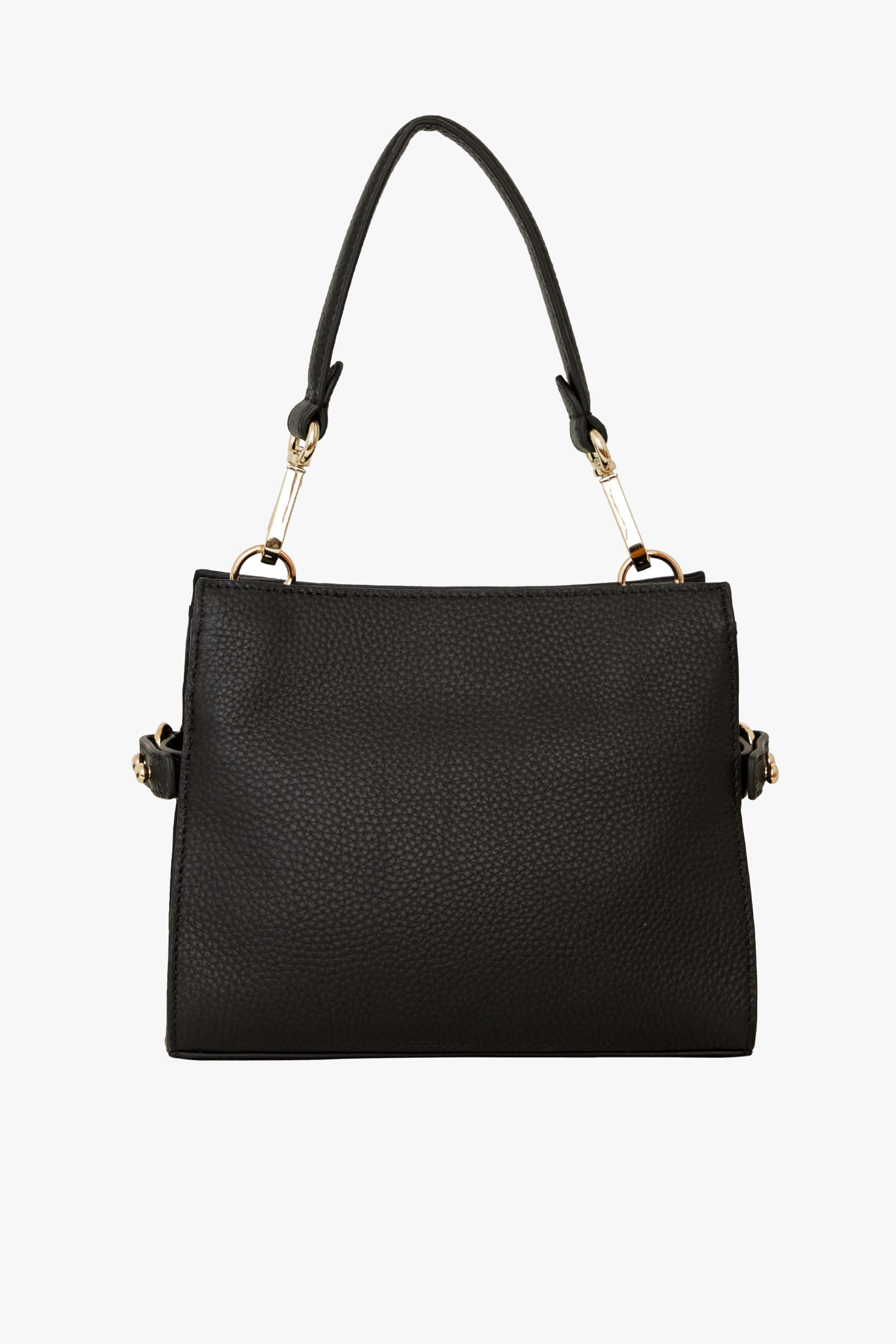 Birdie Black Mini Top Handle Square Crossbody Bag for Women - Stylish Small Shoulder Purse with Adjustable Strap, Perfect for Date Night, Travel & Everyday Use