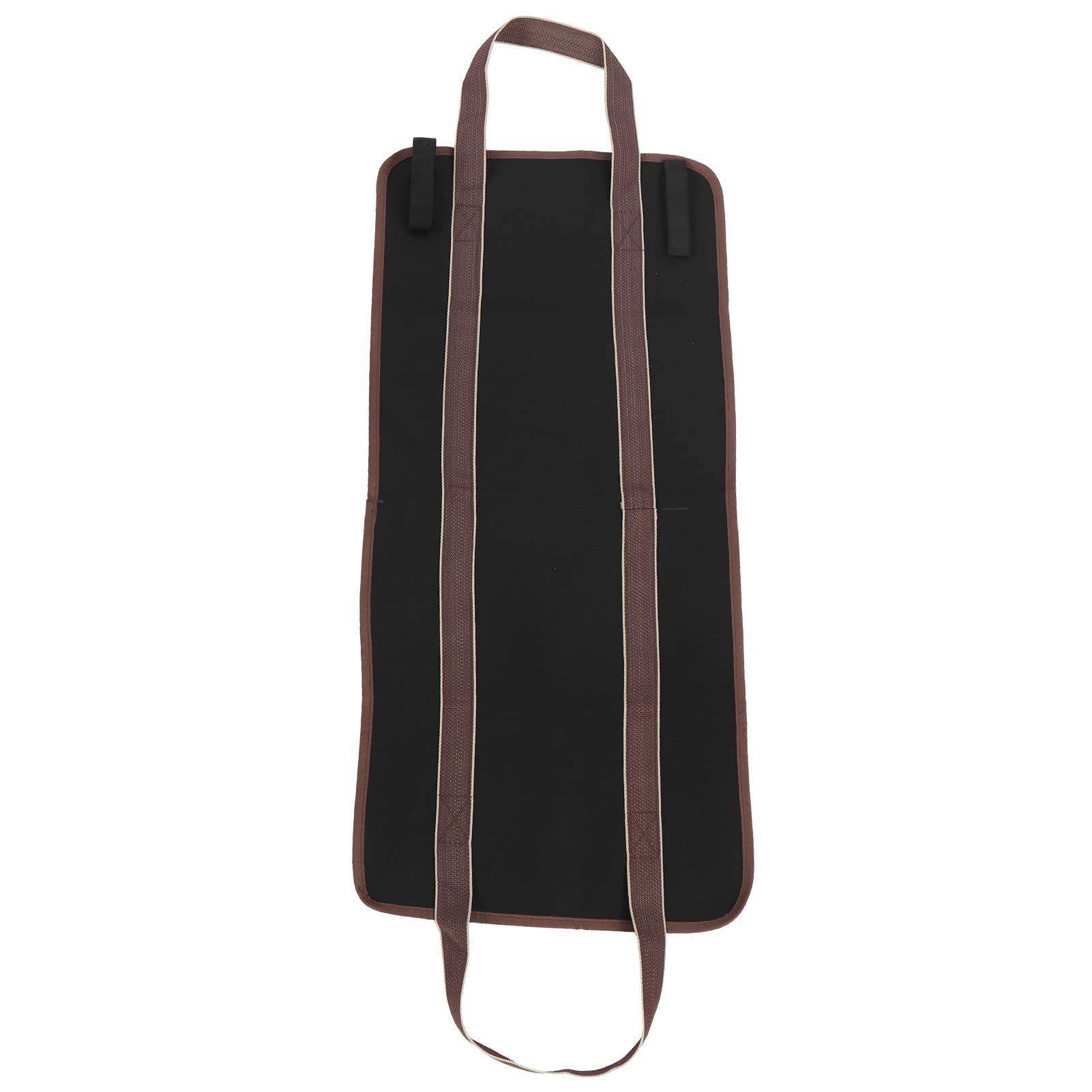 Janzoom Heavy-Duty Canvas Firewood Storage Bag - Durable Camping & Outdoor Gear for Men & Women - Perfect for Camping, Hiking, and Backyard Firewood Storage (Black)