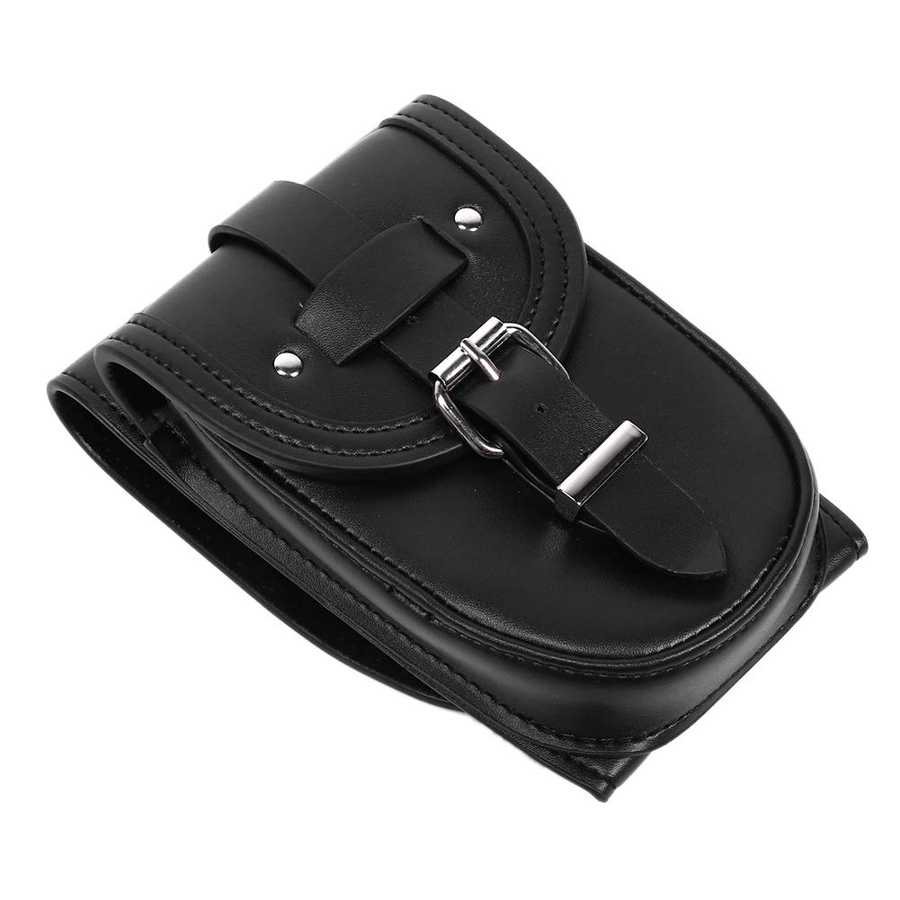 ANGGREK Motorcycle Fuel Bag - PU Leather Gas Oil Cover Panel Pad Bib Pouch Replacement for Harley Davidson XL 883 & 1200 - Durable & Stylish Accessory for Riding & Travel