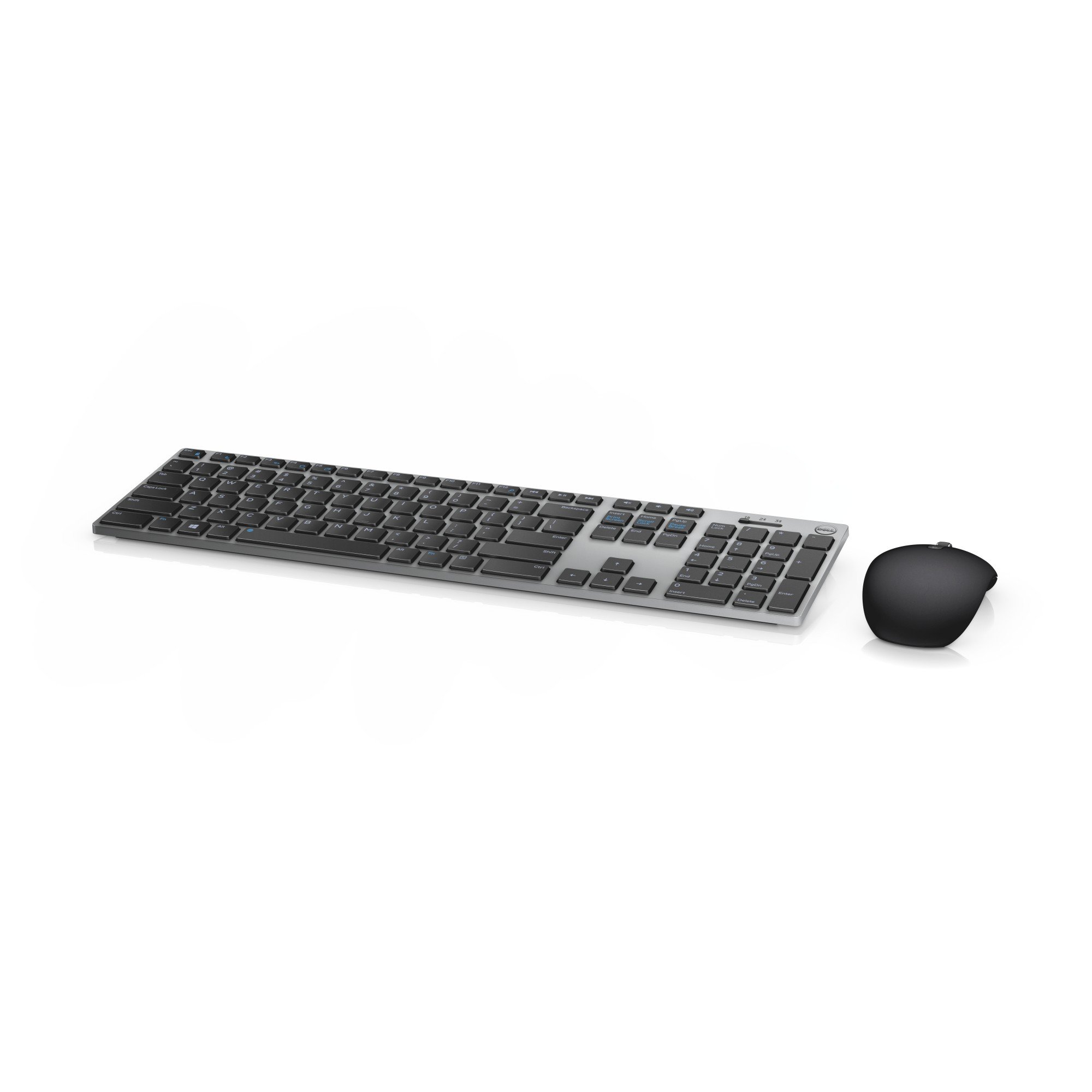Dell KM717 Premier Wireless Keyboard and Mouse Combo - Gray | Bluetooth Connectivity, Ergonomic Design for Comfortable Typing | Perfect for Home Office, Gaming & Productivity
