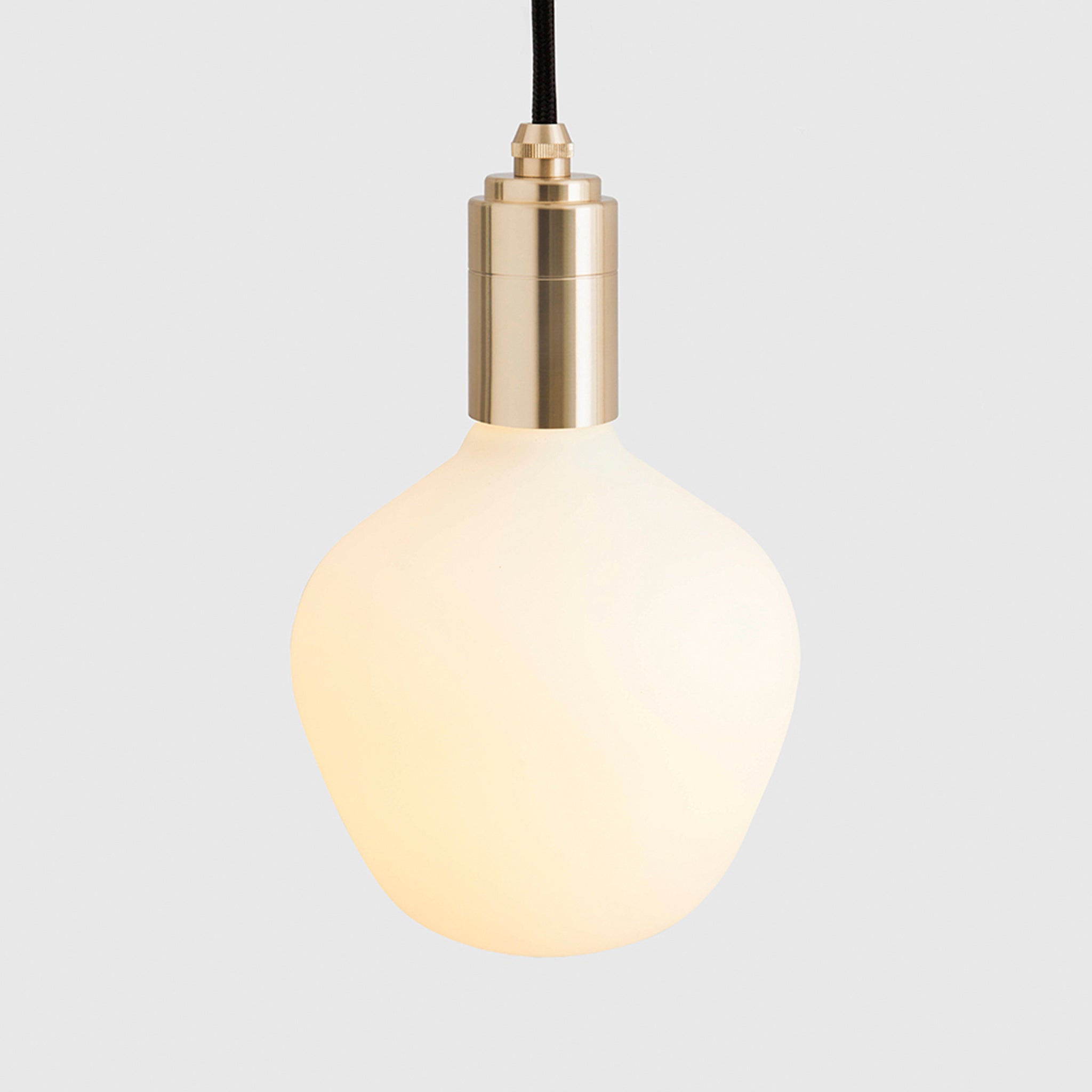 Enno Brass Pendant Light - Vintage Industrial Ceiling Lighting Fixture for Kitchen, Dining Room & Bedroom