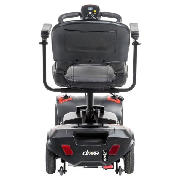 Drive Medical Scout LT 4 Compact Travel Power Scooter - Lightweight Mobility Scooter for Adults & Seniors - Ideal for Shopping, Travel & Outdoor Activities