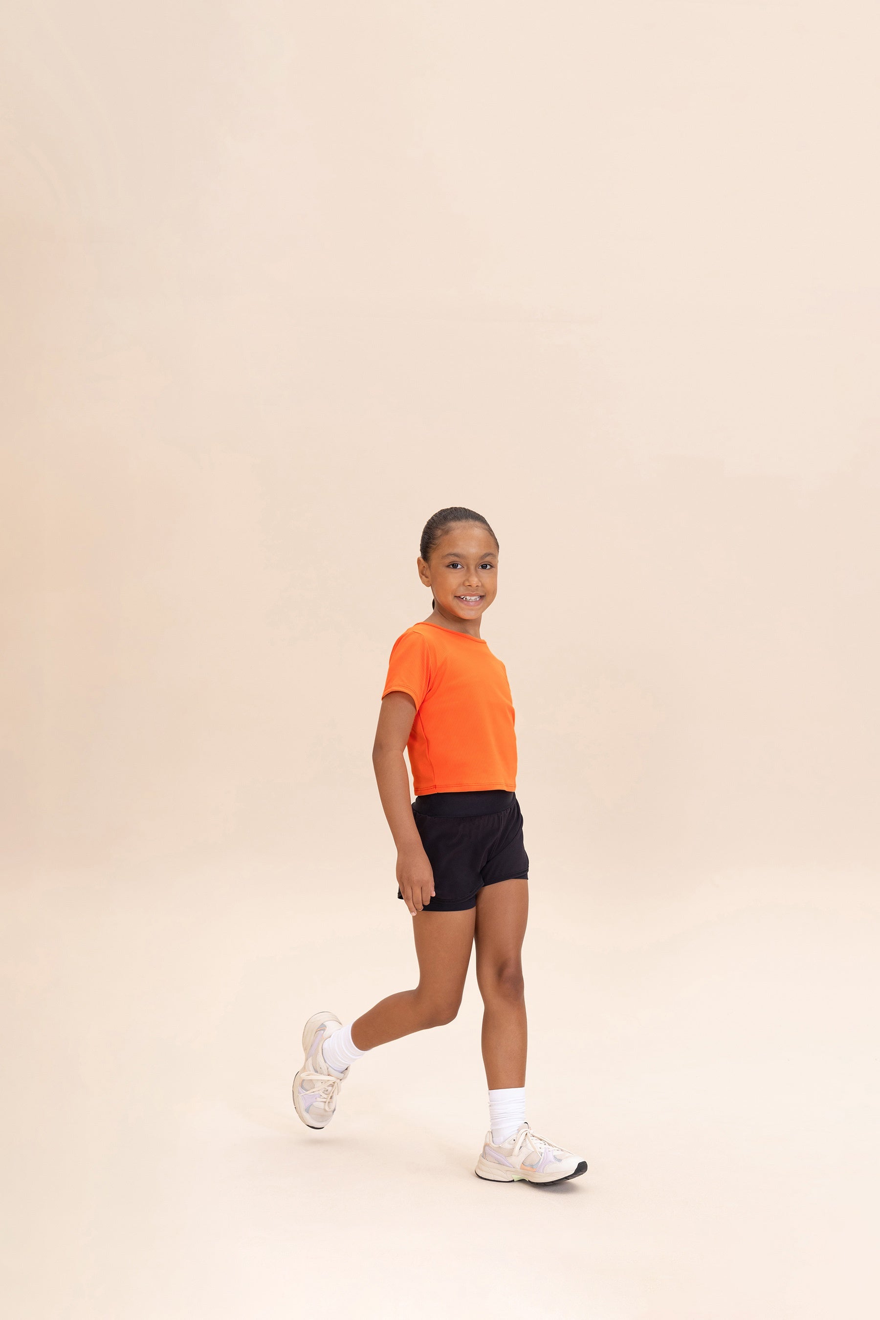 Soft Ribbed Knit Kids T-Shirt - Comfortable Cotton Blend for Boys & Girls - Perfect for Playdates, School & Casual Outfits
