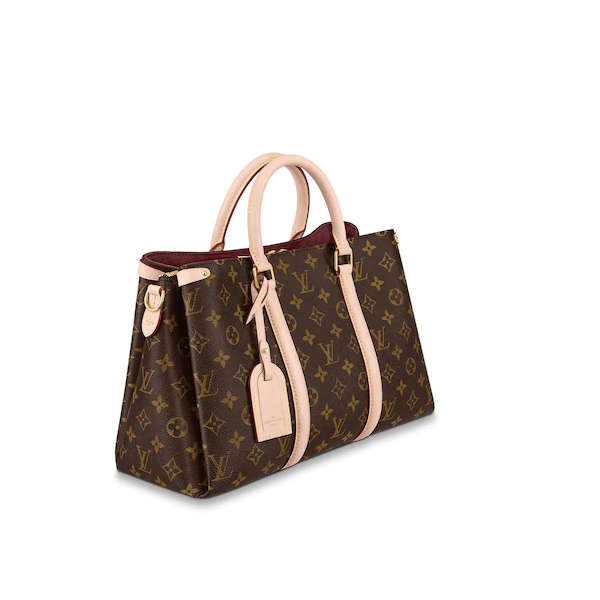 Louis Vuitton Soufflot MM Monogram Canvas Handbag - Luxury Designer Shoulder Bag for Women | Perfect for Work, Travel & Everyday Use
