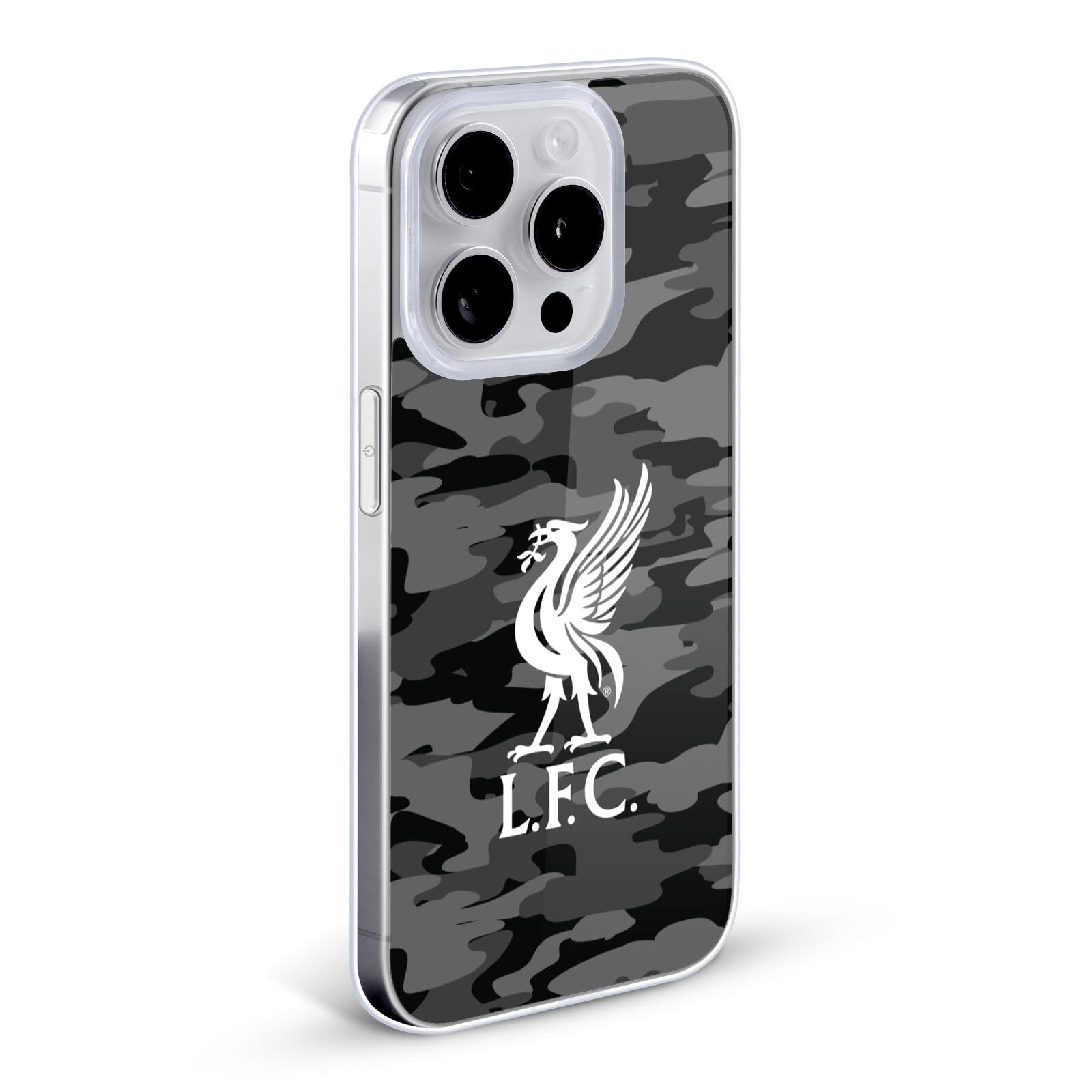 Liverpool FC Away Colorways Liver Bird Camouflage Soft Gel Case for iPhone 11 Pro - Durable Protection for Fans & Daily Use