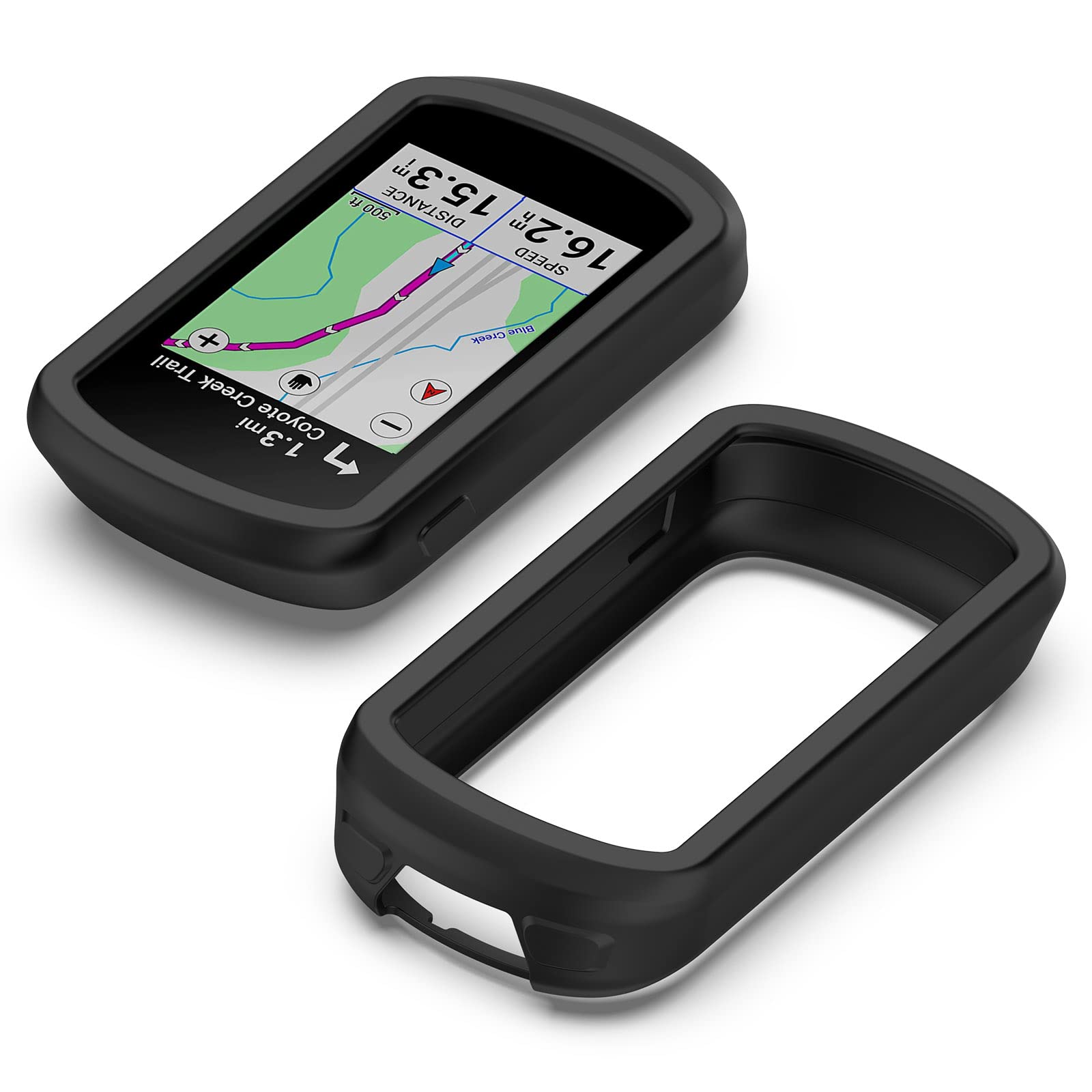Garmin Edge Explore 2 Silicone Case - Protective Cover for Bike GPS - Cycling Accessories (Black)