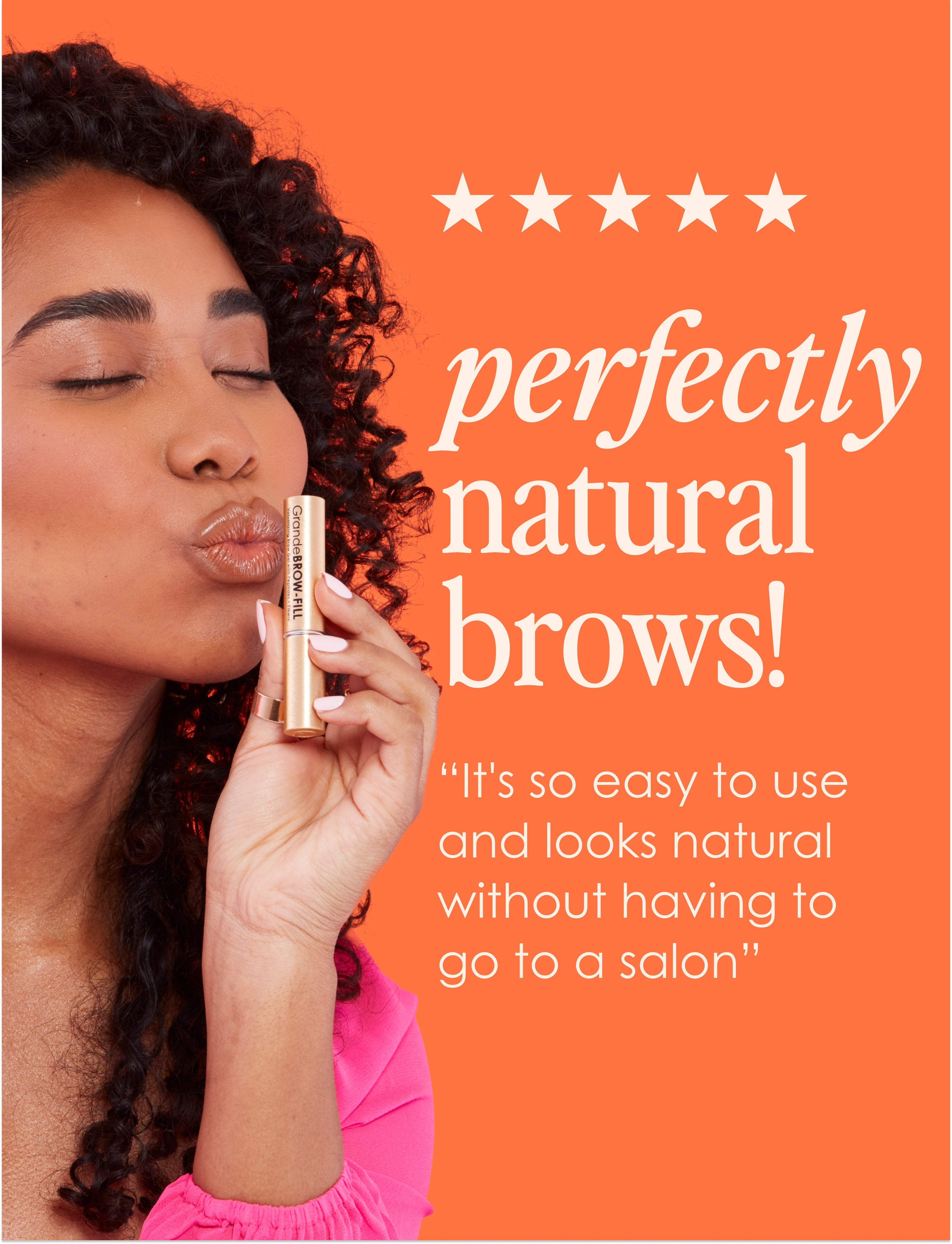 GrandeBrow Eyebrow Growth Serum - Natural Lash & Brow Enhancer for Fuller, Thicker Eyebrows - Perfect for Daily Use & Special Occasions