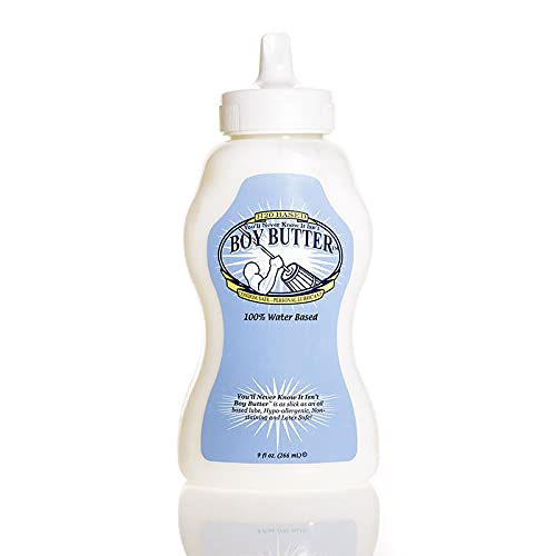 Premium Water-Based Personal Lubricant for Adults - H2O 9oz Squeeze Bottle - Long-Lasting & Hypoallergenic - Perfect for Massage, Intimacy & Sensual Play