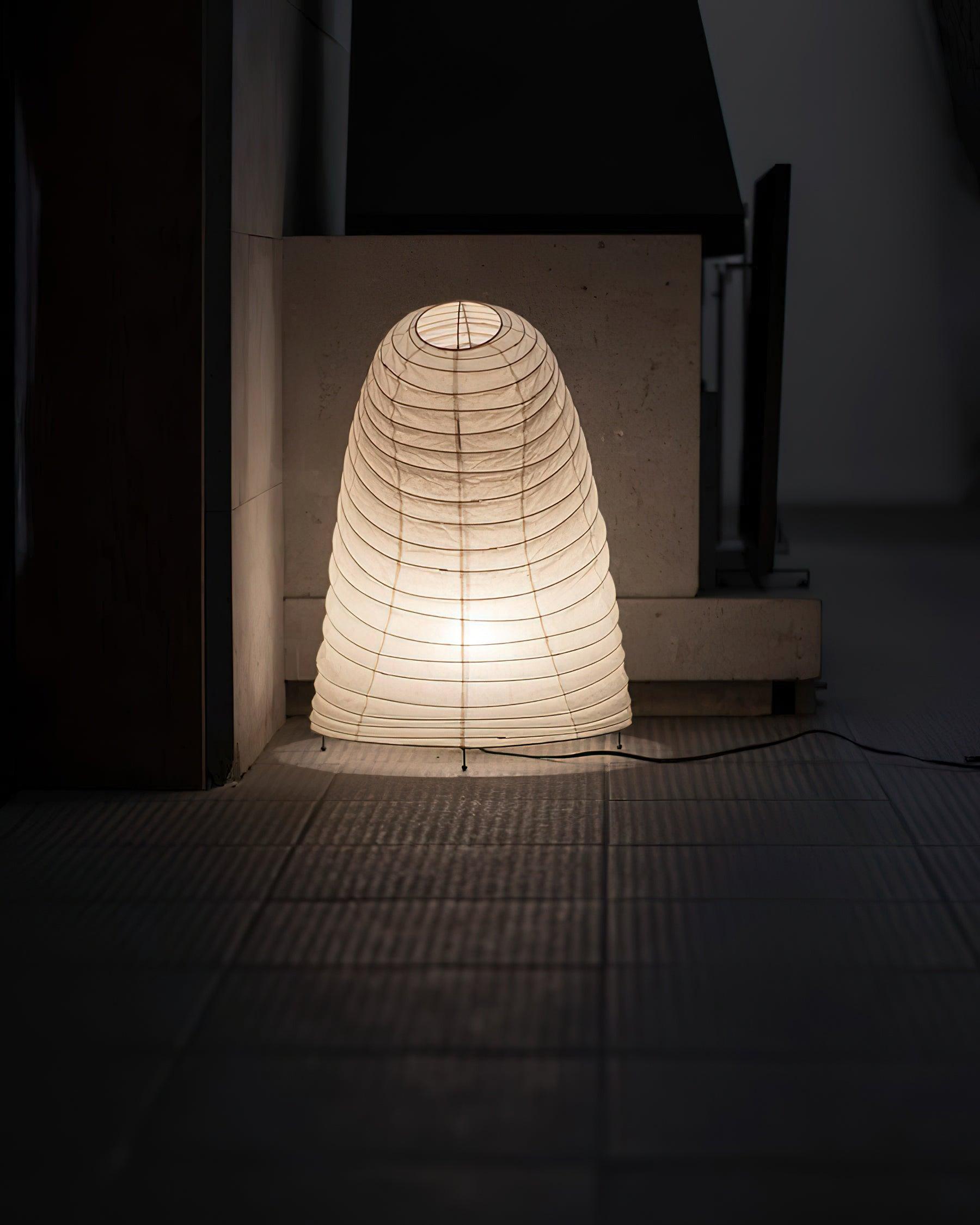 Akari Paper Table Lamp - Handmade Japanese Shoji Style Lighting for Bedroom, Living Room & Office - Warm Ambient Light for Relaxation & Decor