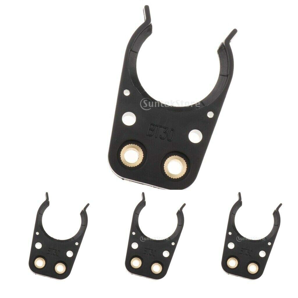 BT30 Tool Holder Clamp for CNC Router - 4X Metalworking Tool Changer for Engraving Machines | Perfect for Precision Milling, Drilling & Metal Fabrication