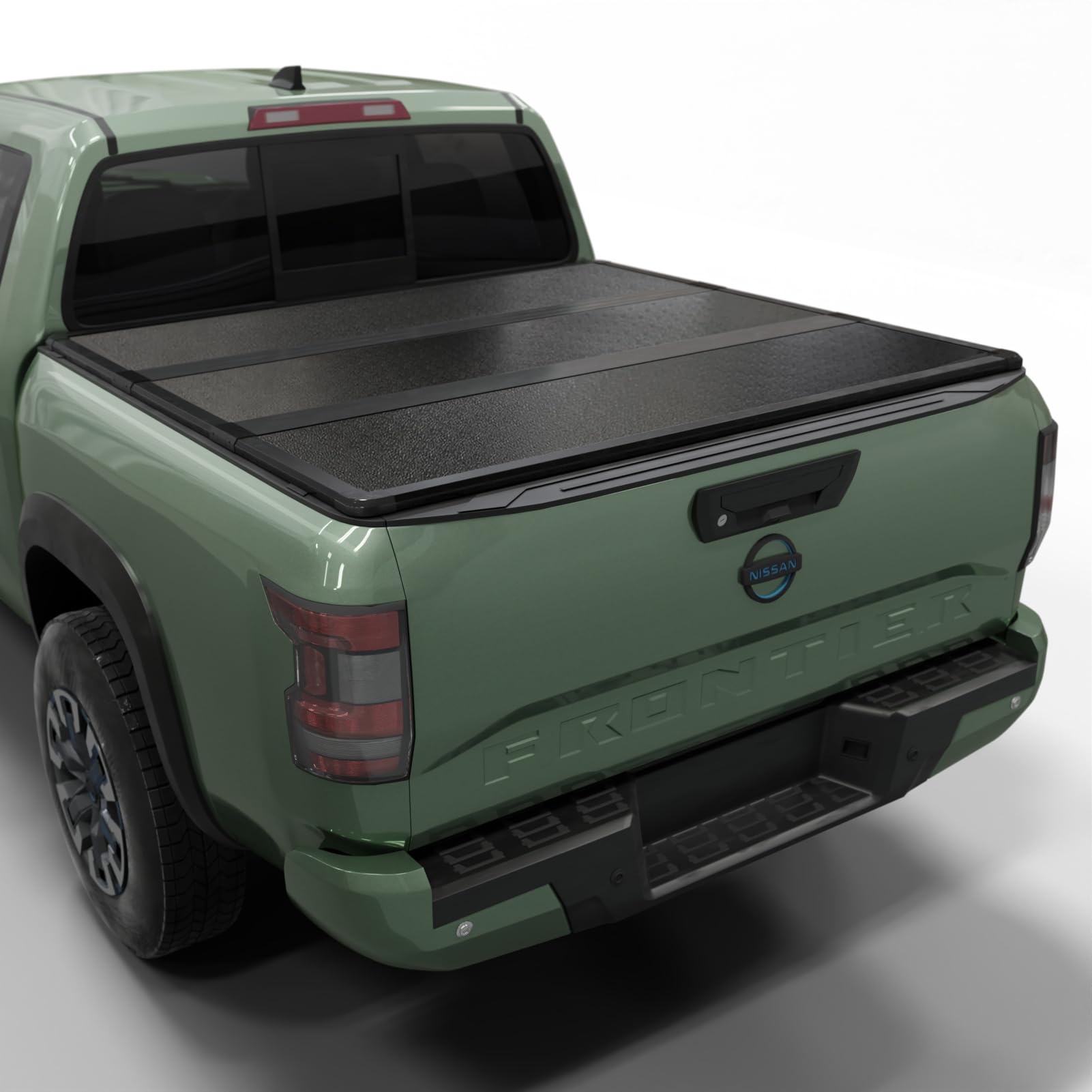 Hard Folding Truck Bed Tonneau Cover for 2005-2025 Nissan Frontier 5ft Bed (60