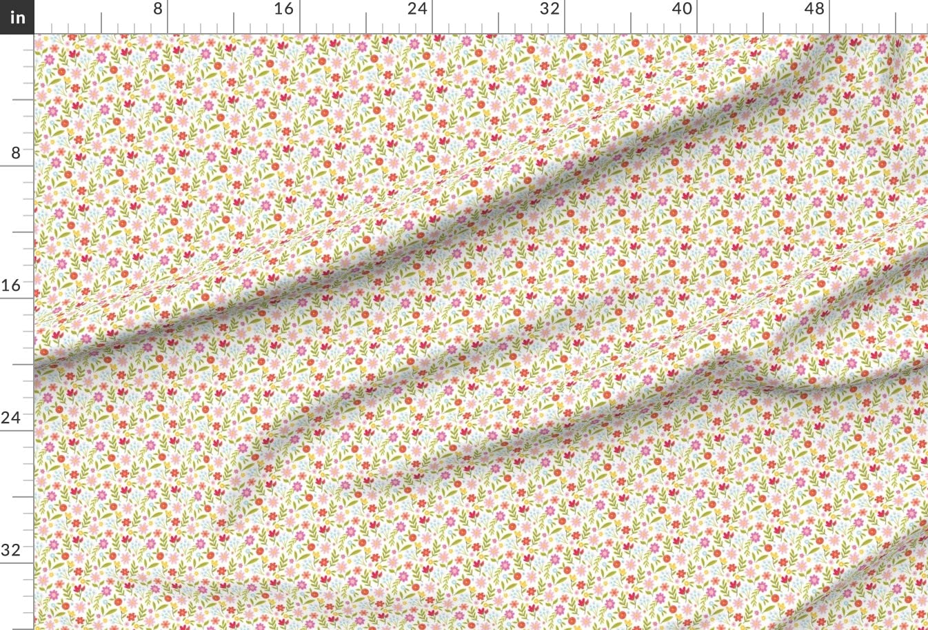 Floral White Quilt Nursery Minky Fabric by The Yard - Ultra Soft Plush Fabric for Sewing Baby Blankets, Quilt Backing & DIY Projects - Perfect for Nursery Decor, Baby Shower Gifts & Cozy Home Use - Ideal for Crafting, Swaddling & Nursery Bedding