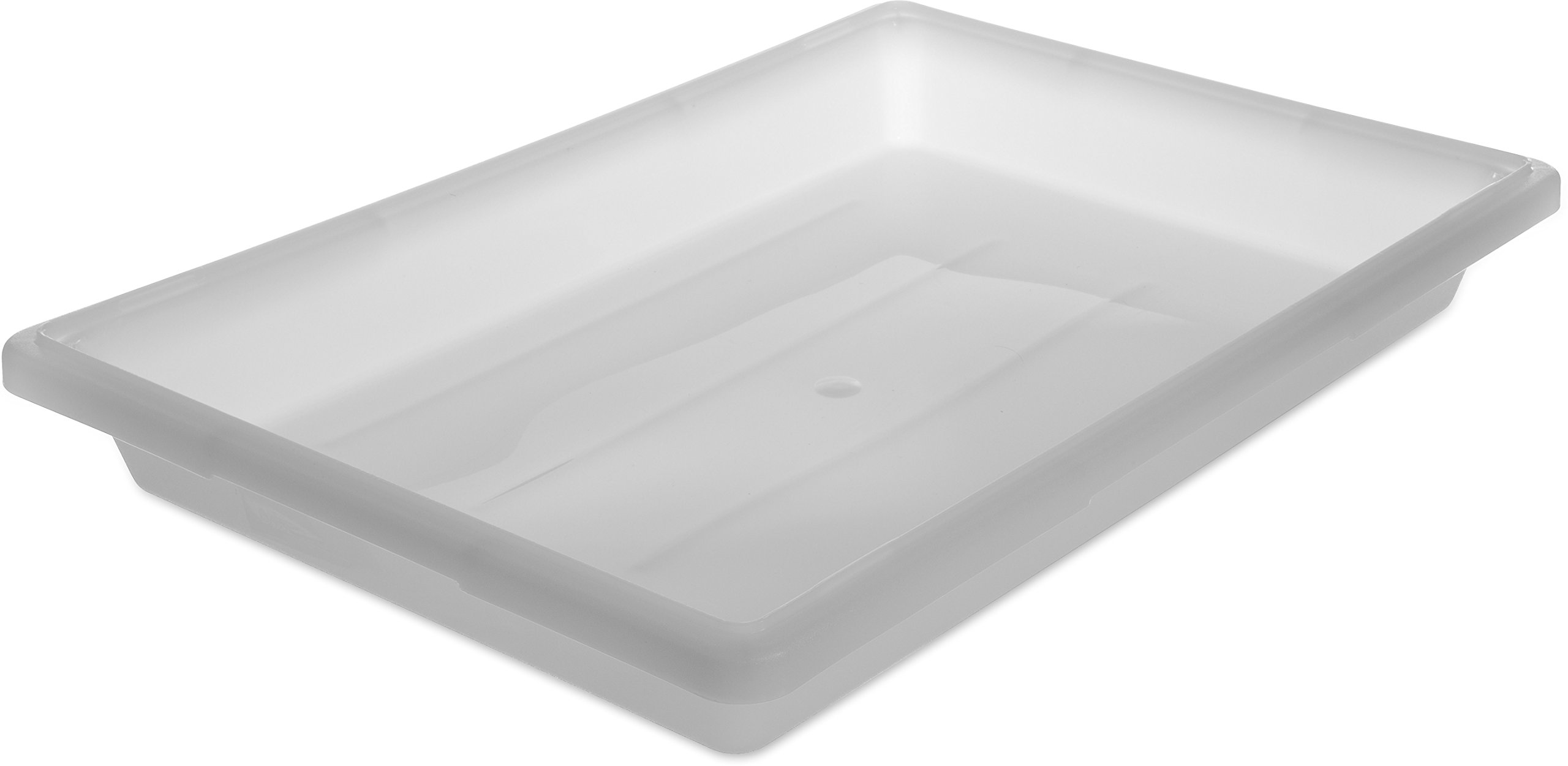 Carlisle Storplus 5 Gallon White Food Storage Container - Stackable, Durable Polyethylene (PE) - Ideal for Kitchen, Restaurant & Bulk Food Storage (Pack of 6)