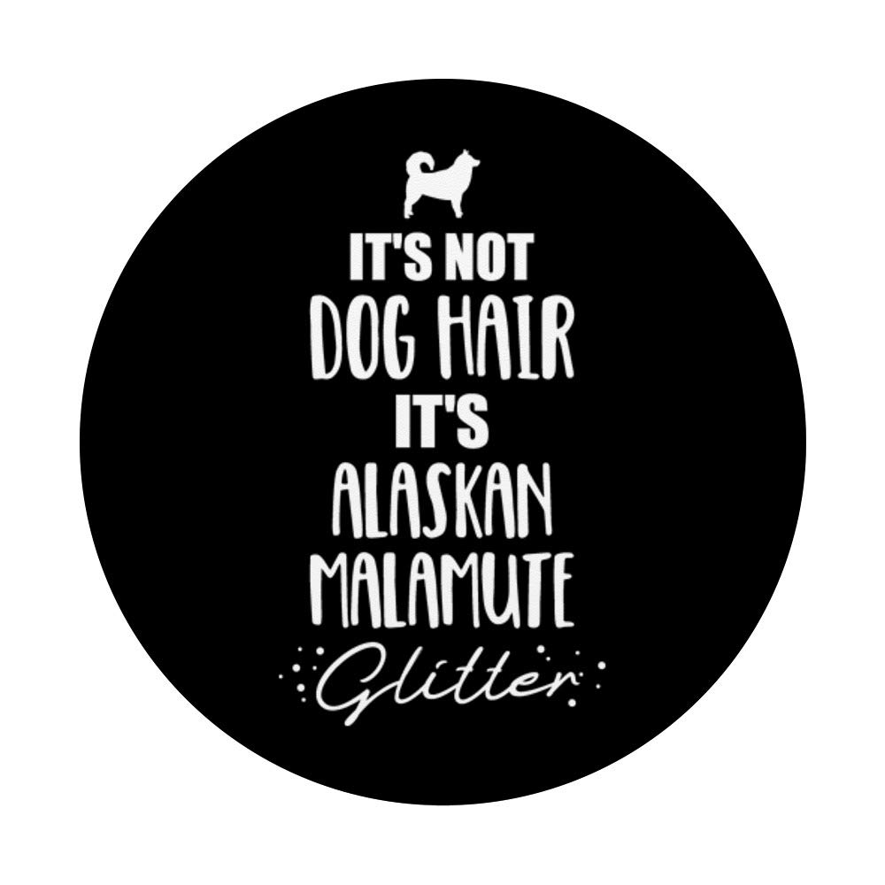 Alaskan Malamute PopSockets Phone Grip & Stand - Durable Phone Holder for iPhone, Samsung & Tablets - Perfect for Dog Lovers & Pet Owners (Home, Office, Travel Use)