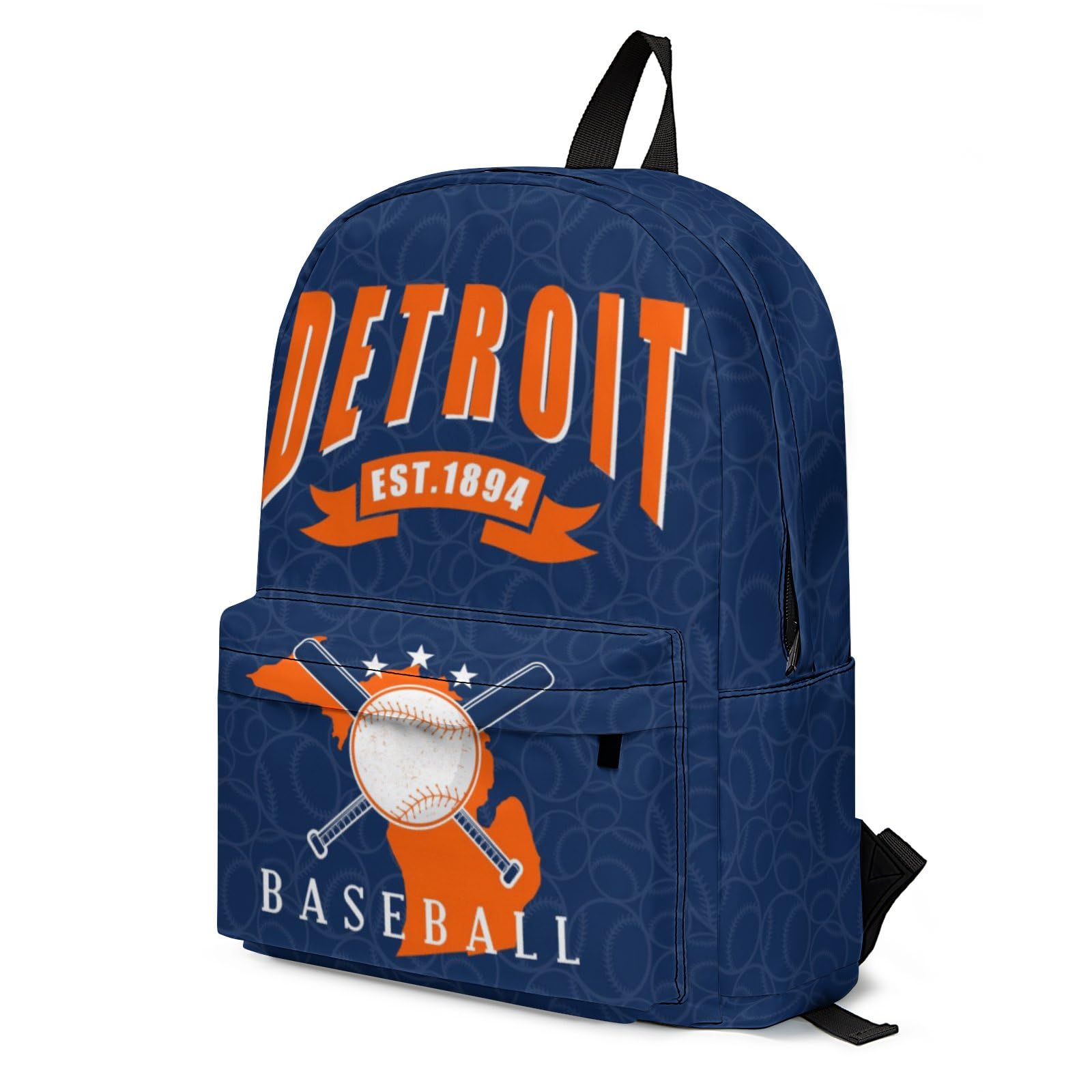 Large Capacity Backpack for School, Travel & Sports - Perfect for Students & Baseball Fans