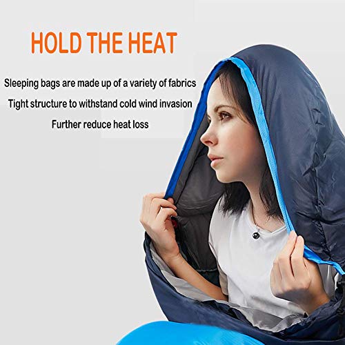 4 Season Waterproof Adult Sleeping Bag - Lightweight & Portable for Camping, Hiking, Backpacking & Outdoor Adventures